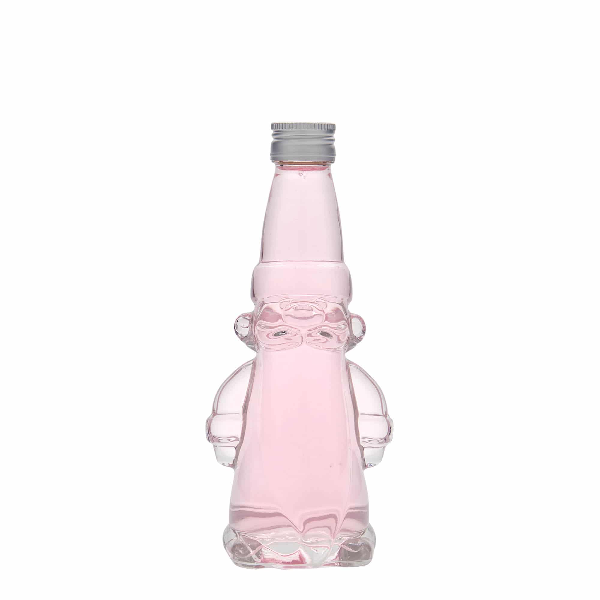 Flacon en verre 200 ml « Lutin de Noël », ouverture : PP 28