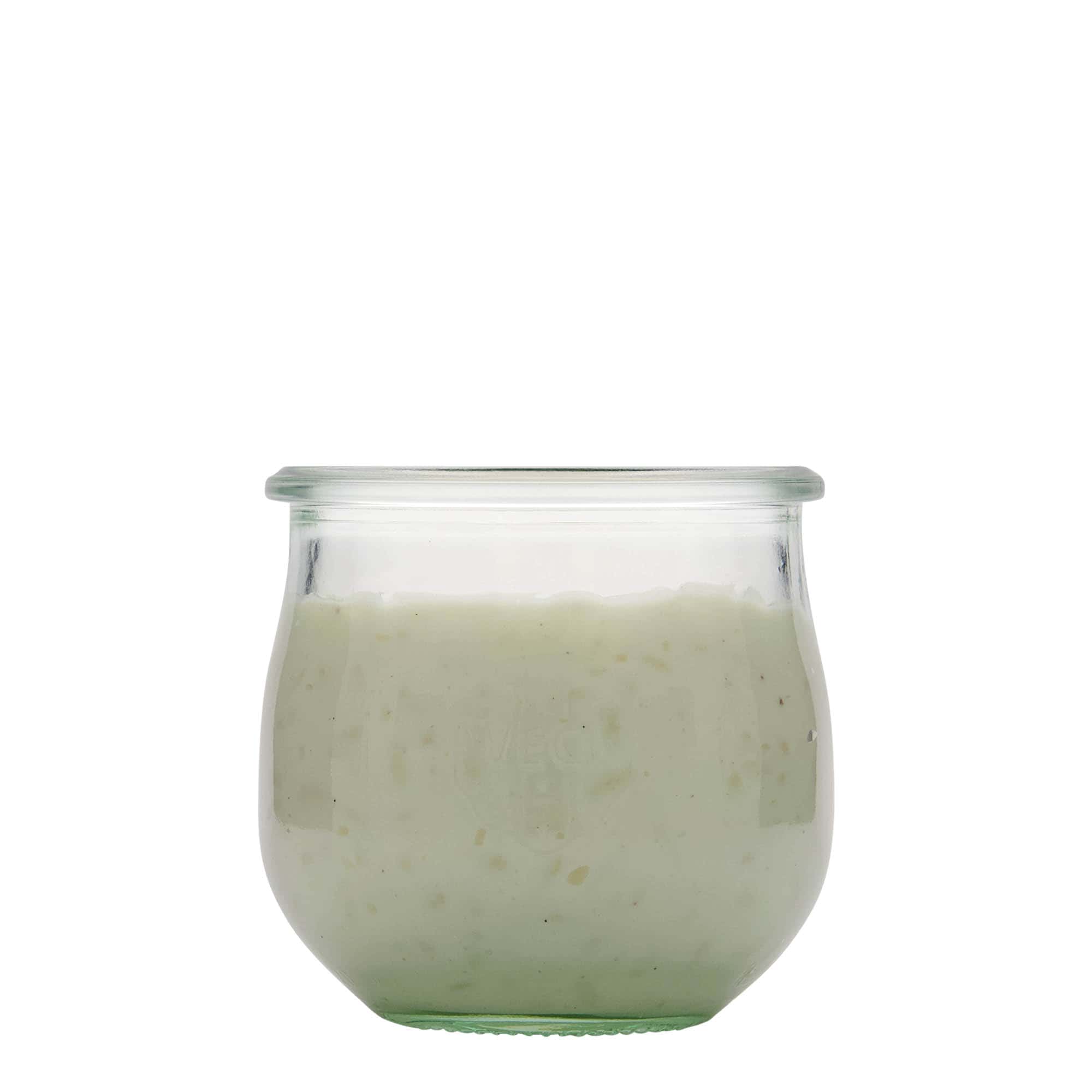 Bocal WECK tulipe 370 ml, bouchage: bords arrondis