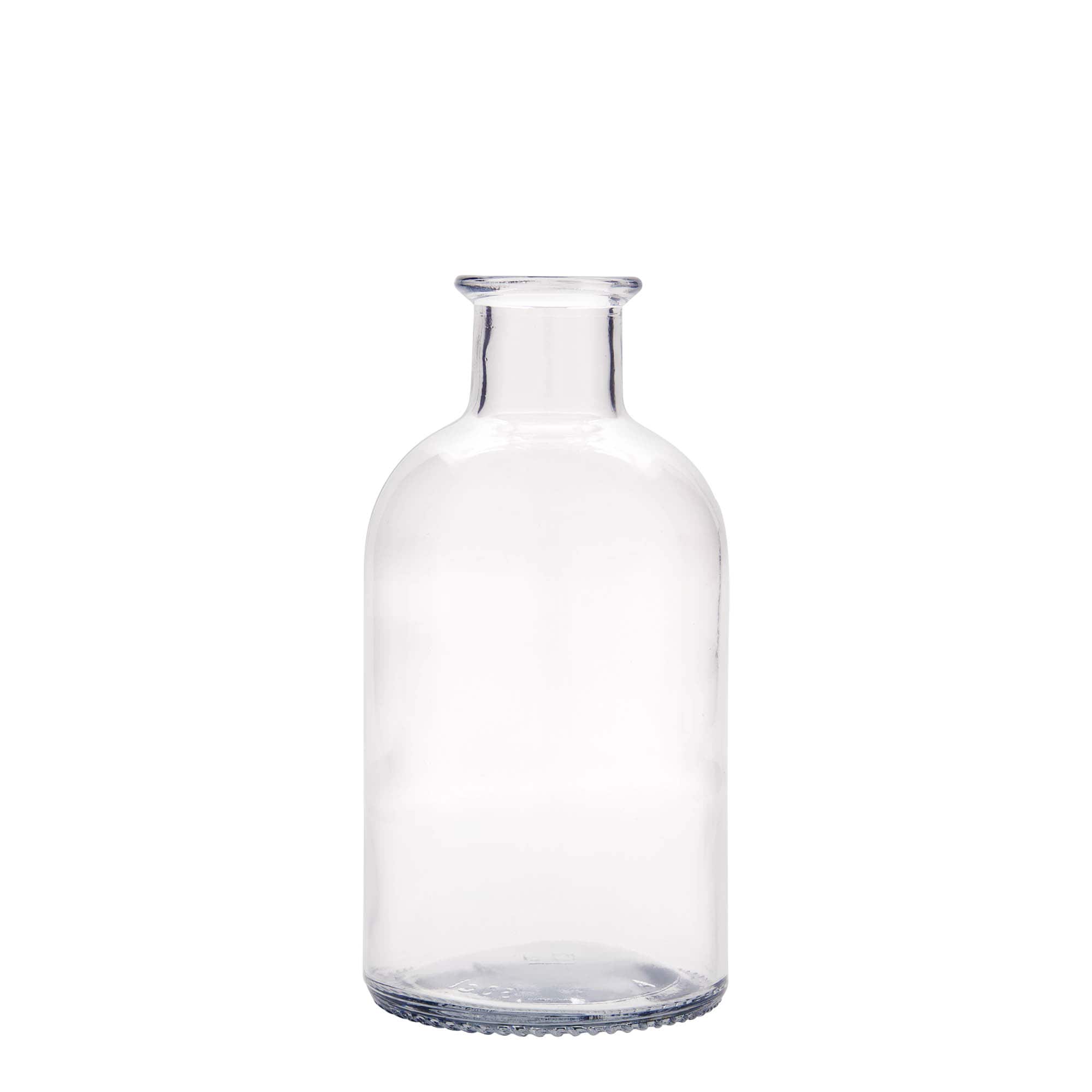 Bouteille en verre 500 ml Apothicaire 'Italia', ouverture : liège