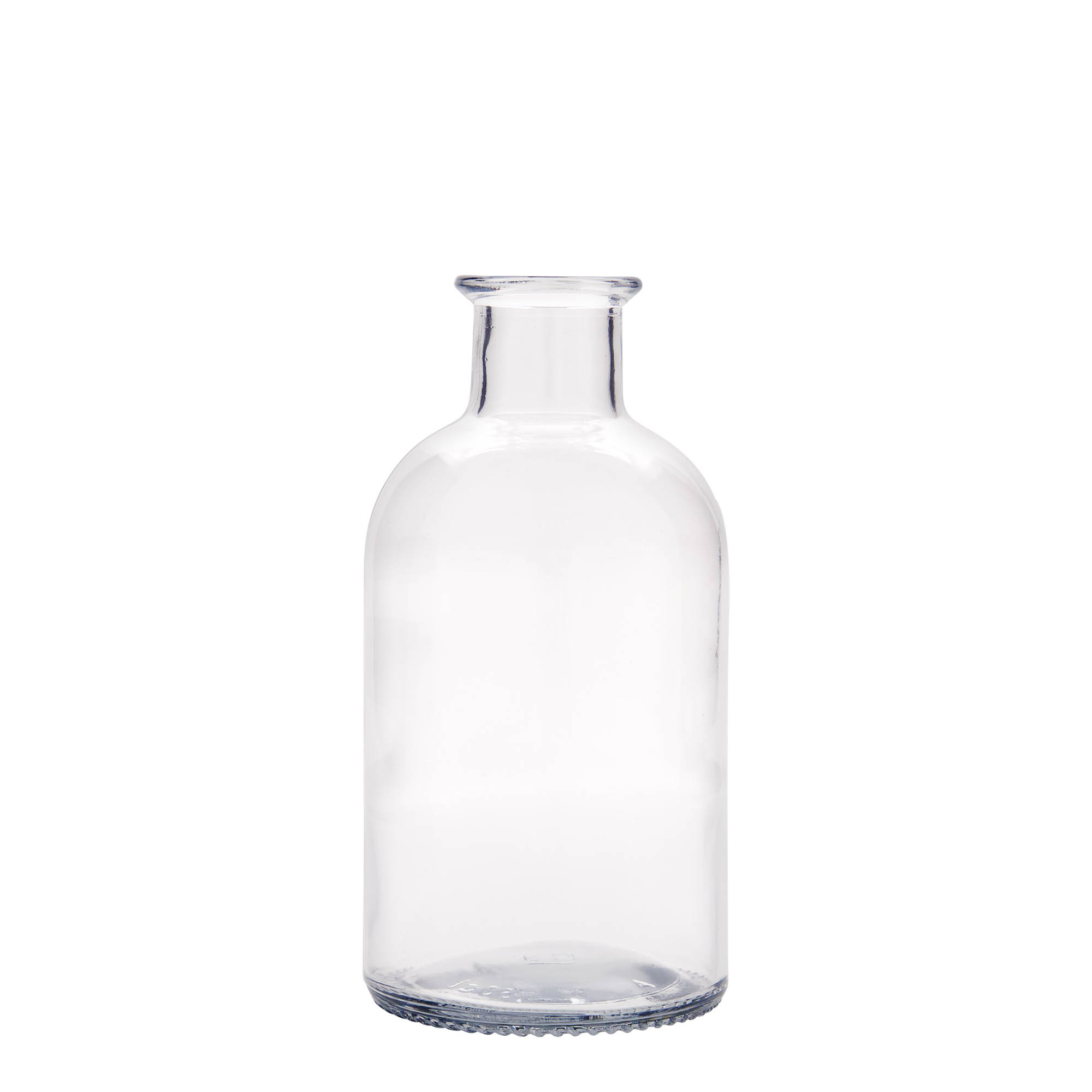 Bouteille en verre 500 ml Apothicaire 'Italia', ouverture : liège Bouteille en verre 500 ml Apothicaire 'Italia', ouverture : liège