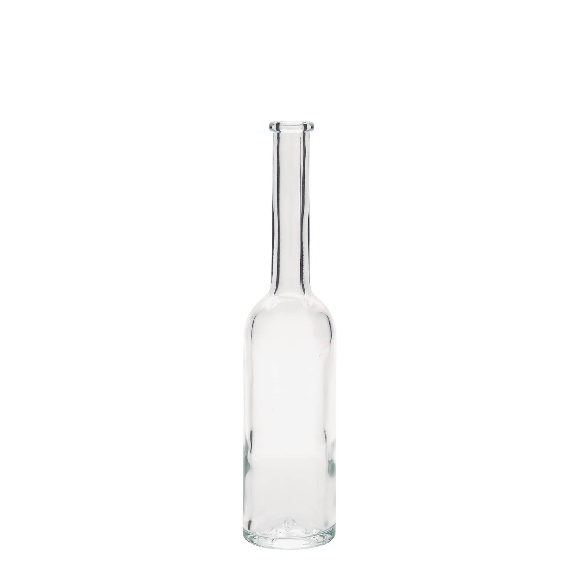 Flacon en verre de 100 ml « Opera », ouverture : bouchon en liège Flacon en verre de 100 ml « Opera », ouverture : bouchon en liège