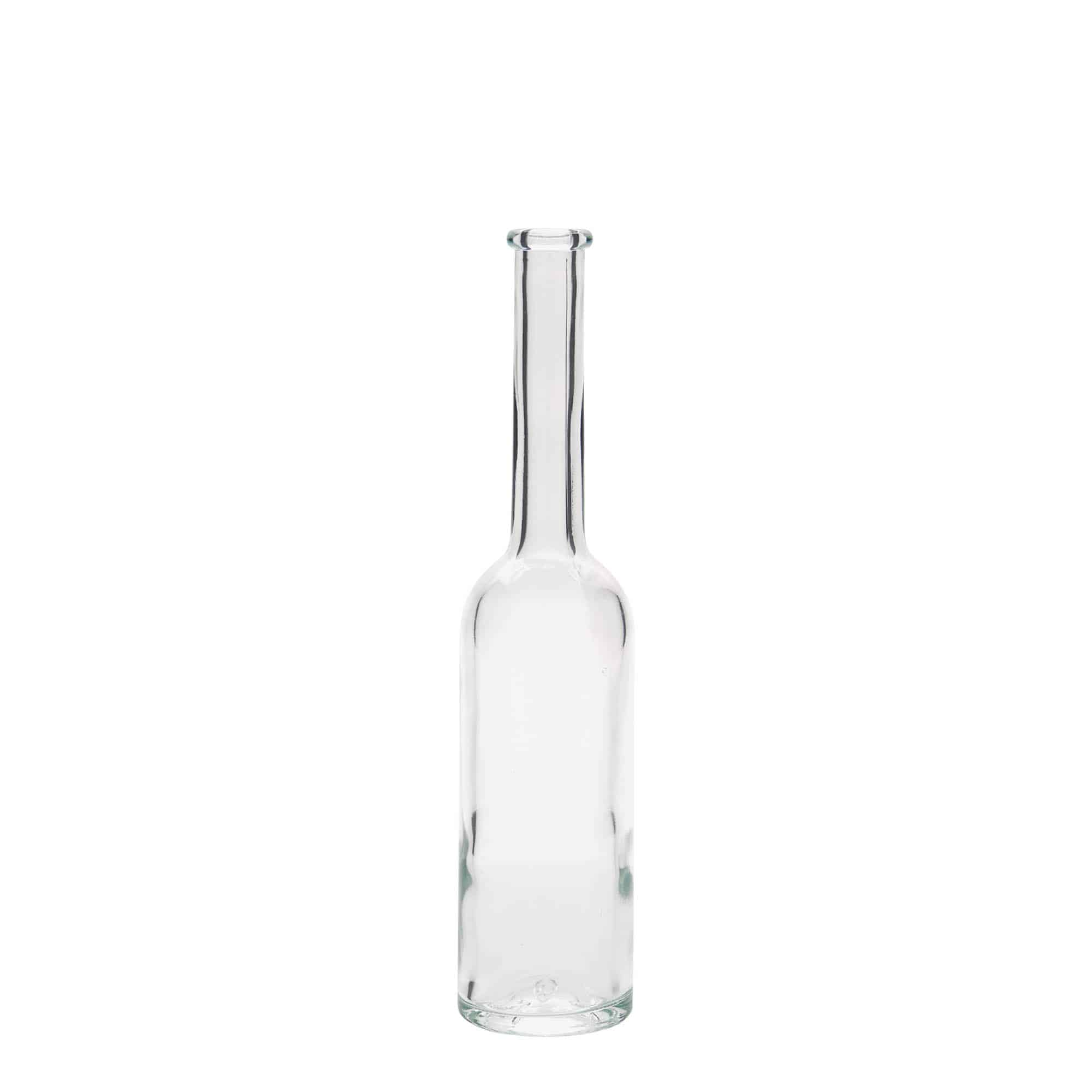 Flacon en verre de 100 ml « Opera », ouverture : bouchon en liège Flacon en verre de 100 ml « Opera », ouverture : bouchon en liège