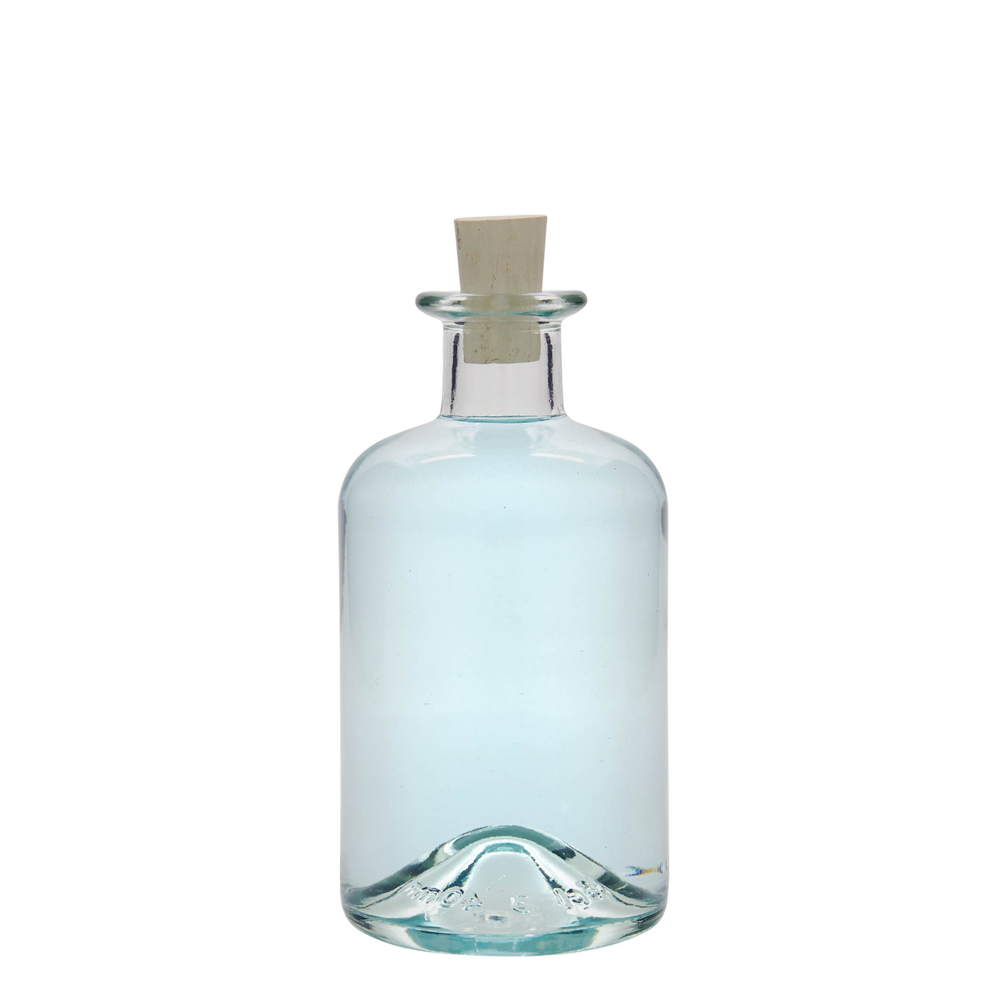 Bouteille en verre de 350 ml pour pharmacien, ouverture : liège Bouteille en verre de 350 ml pour pharmacien, ouverture : liège