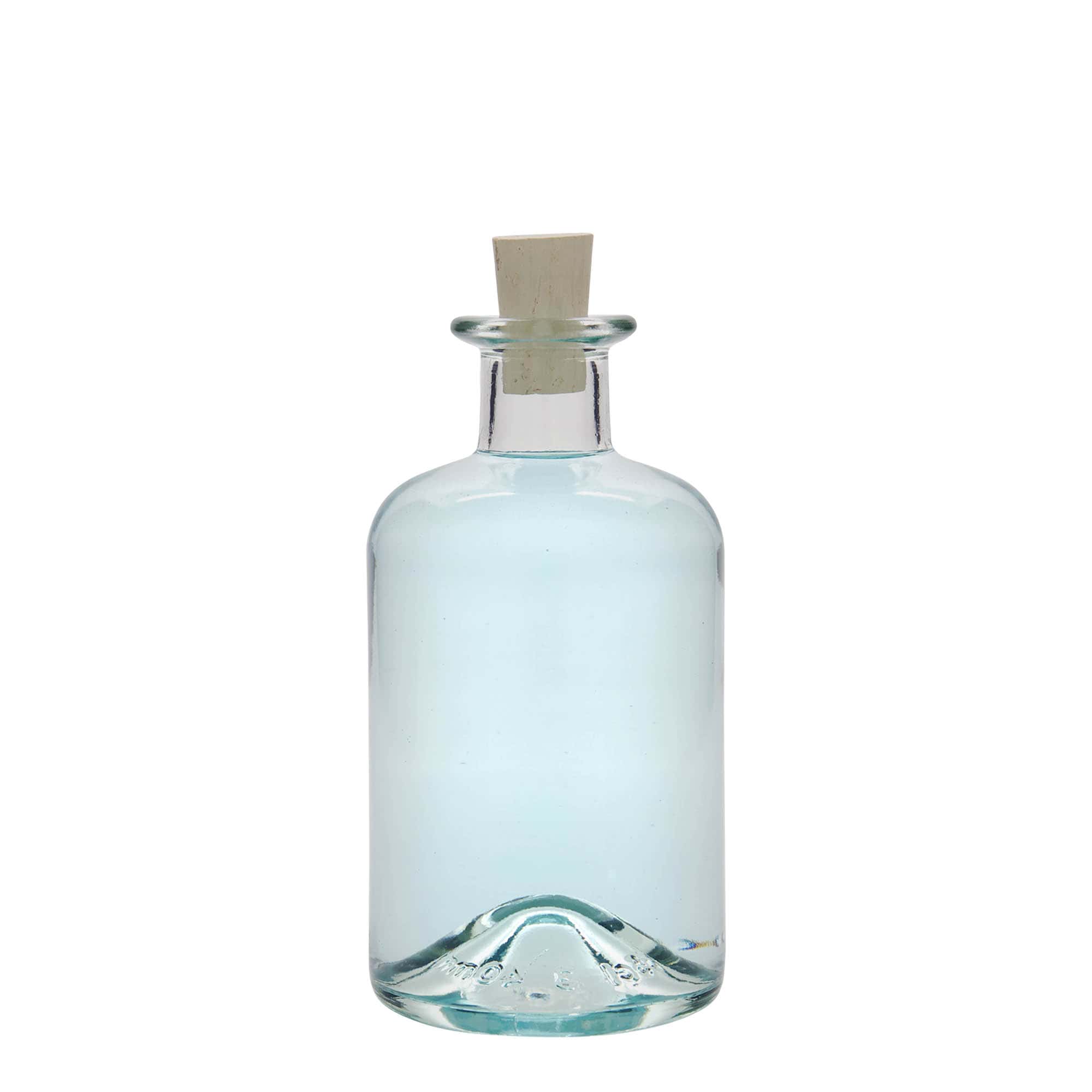 Bouteille en verre de 350 ml pour pharmacien, ouverture : liège