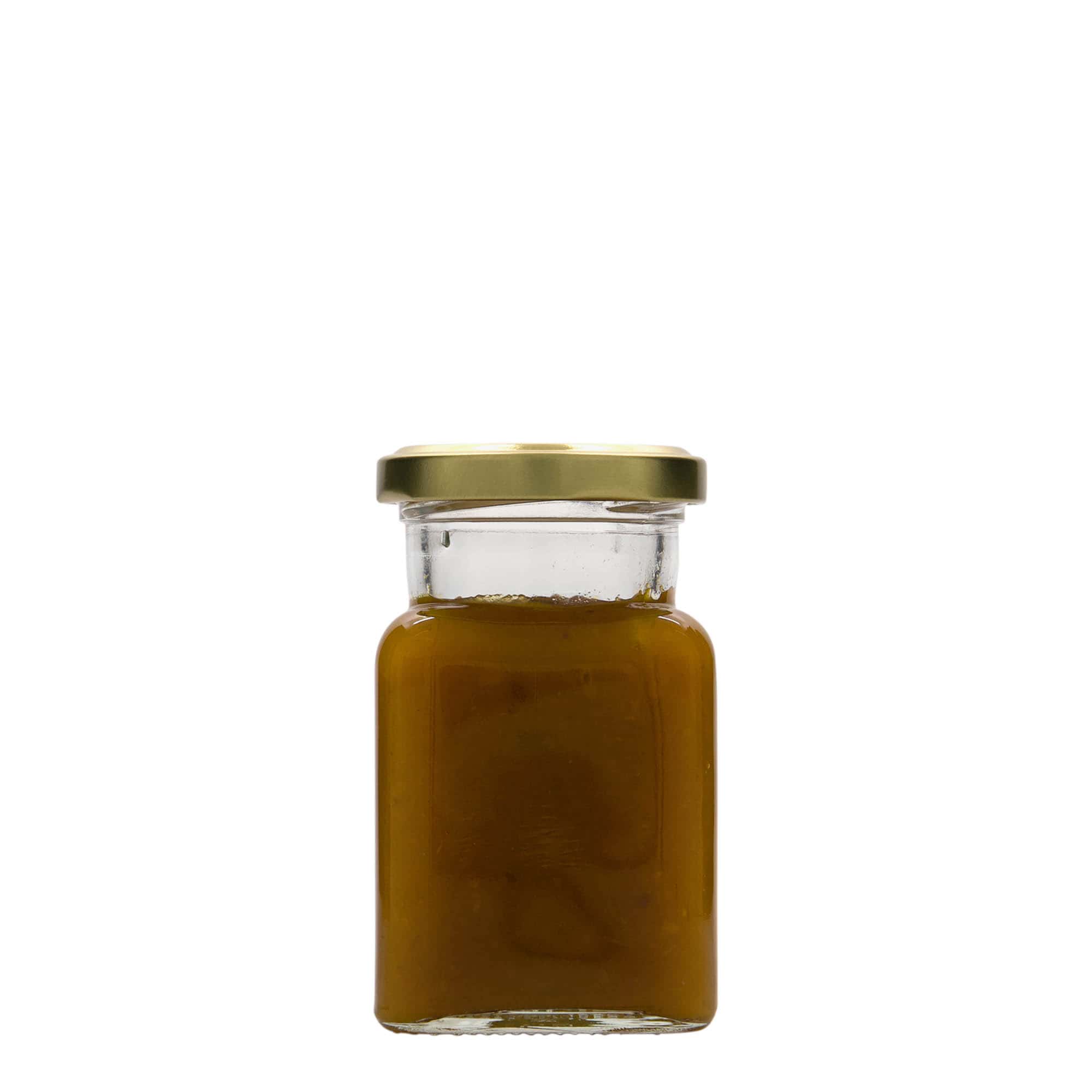 150 ml verre carré, ouverture : Twist-Off (TO 53)