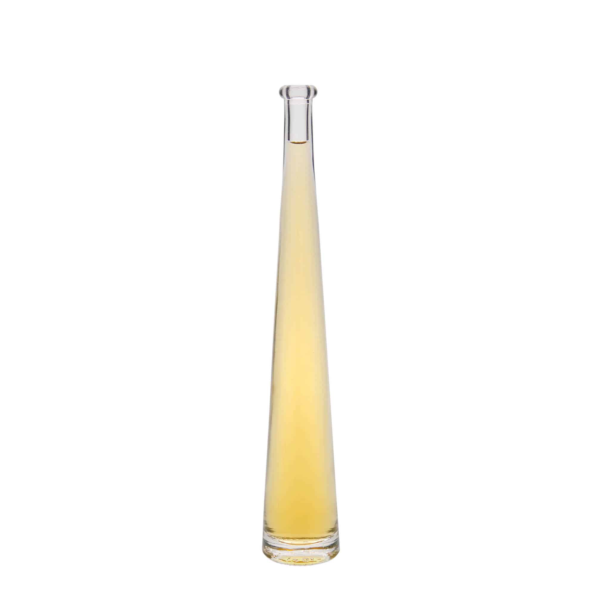 Flacon en verre 100 ml 'Dama Rondo', ouverture : liège