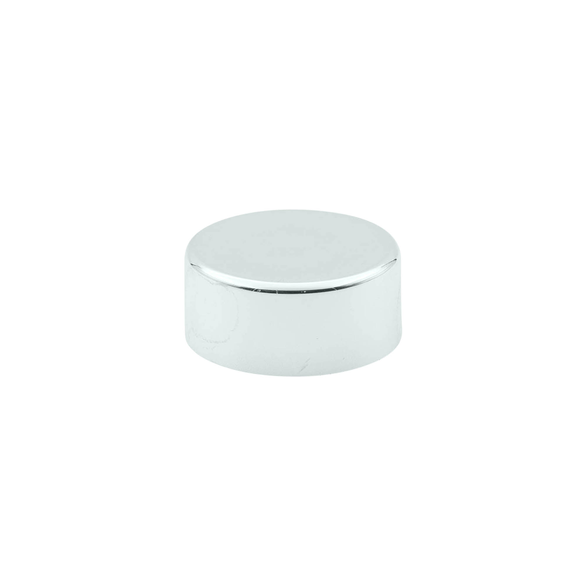 Bouchon à vis, plastique ABS, argent, pour ouverture : GPI 28/400
