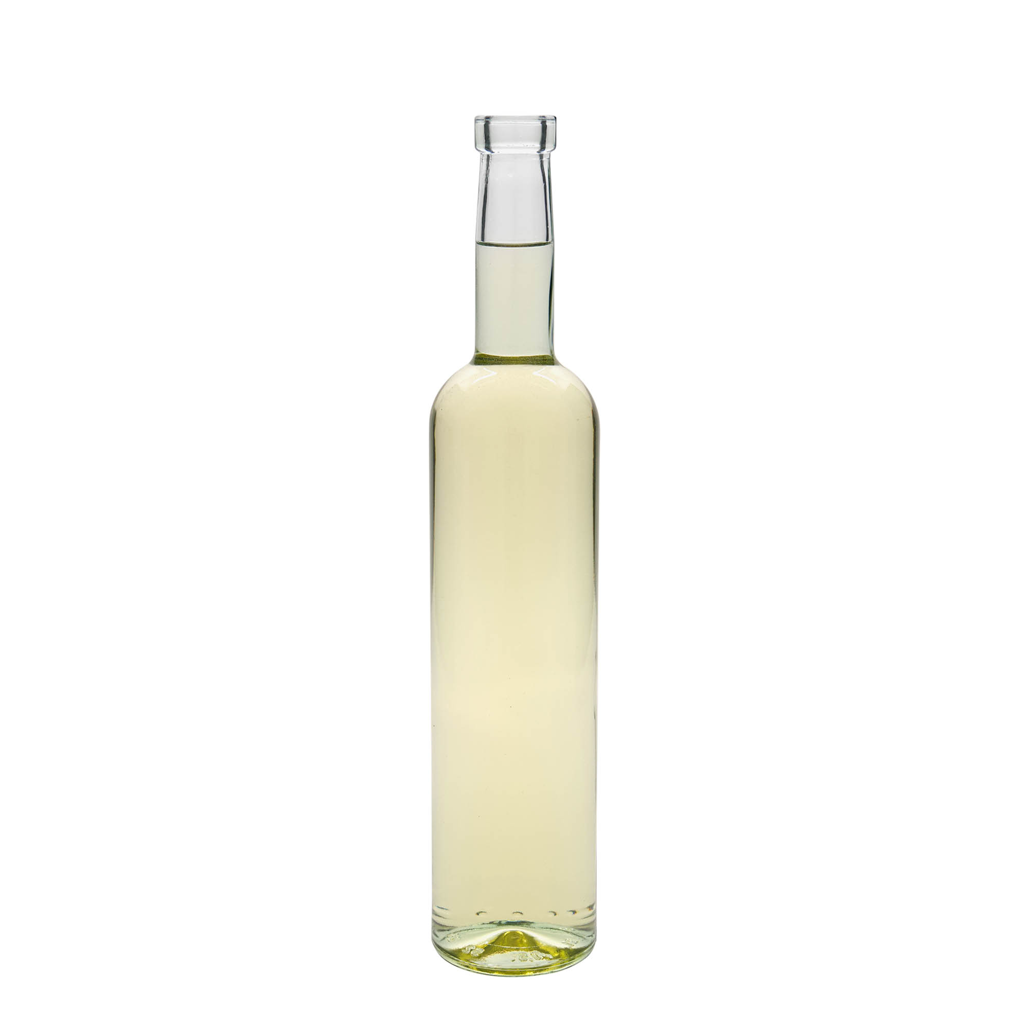 Bouteille en verre 500 ml « Bordeaux », ouverture : bouchon en liège Bouteille en verre 500 ml « Bordeaux », ouverture : bouchon en liège