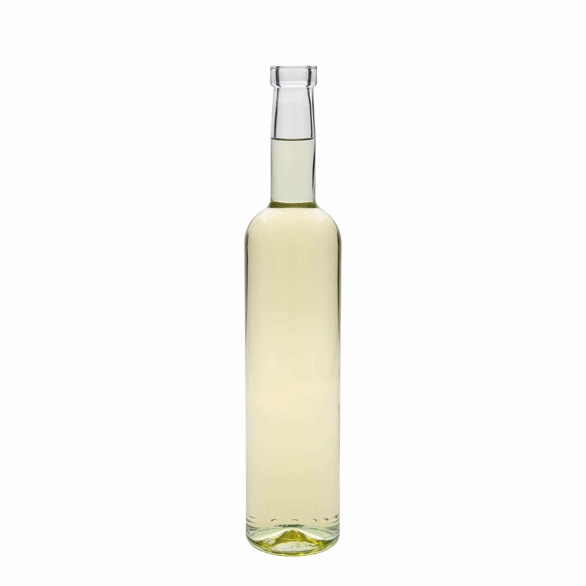 Bouteille en verre 500 ml « Bordeaux », ouverture : bouchon en liège Bouteille en verre 500 ml « Bordeaux », ouverture : bouchon en liège