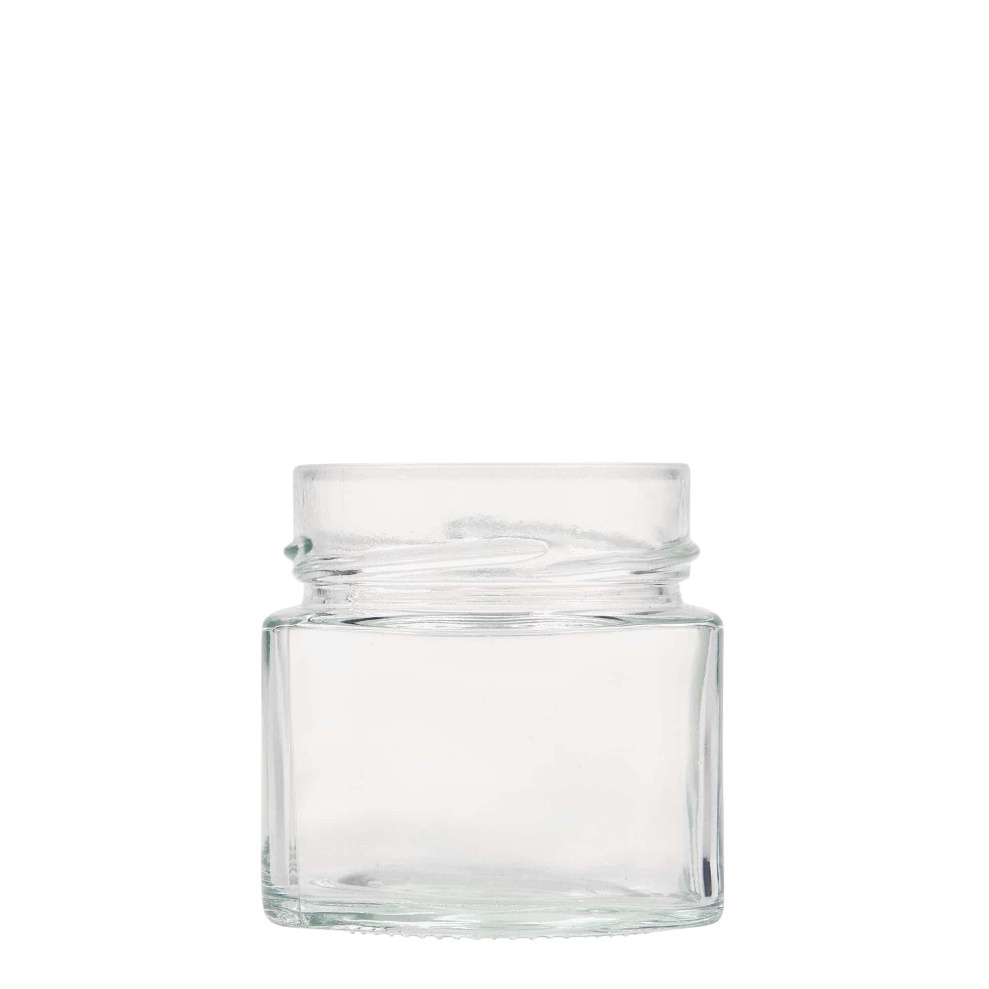 212 ml Verre carré « Kimba », ouverture : Extra-Deep-Twist-Off (EDTO 70)