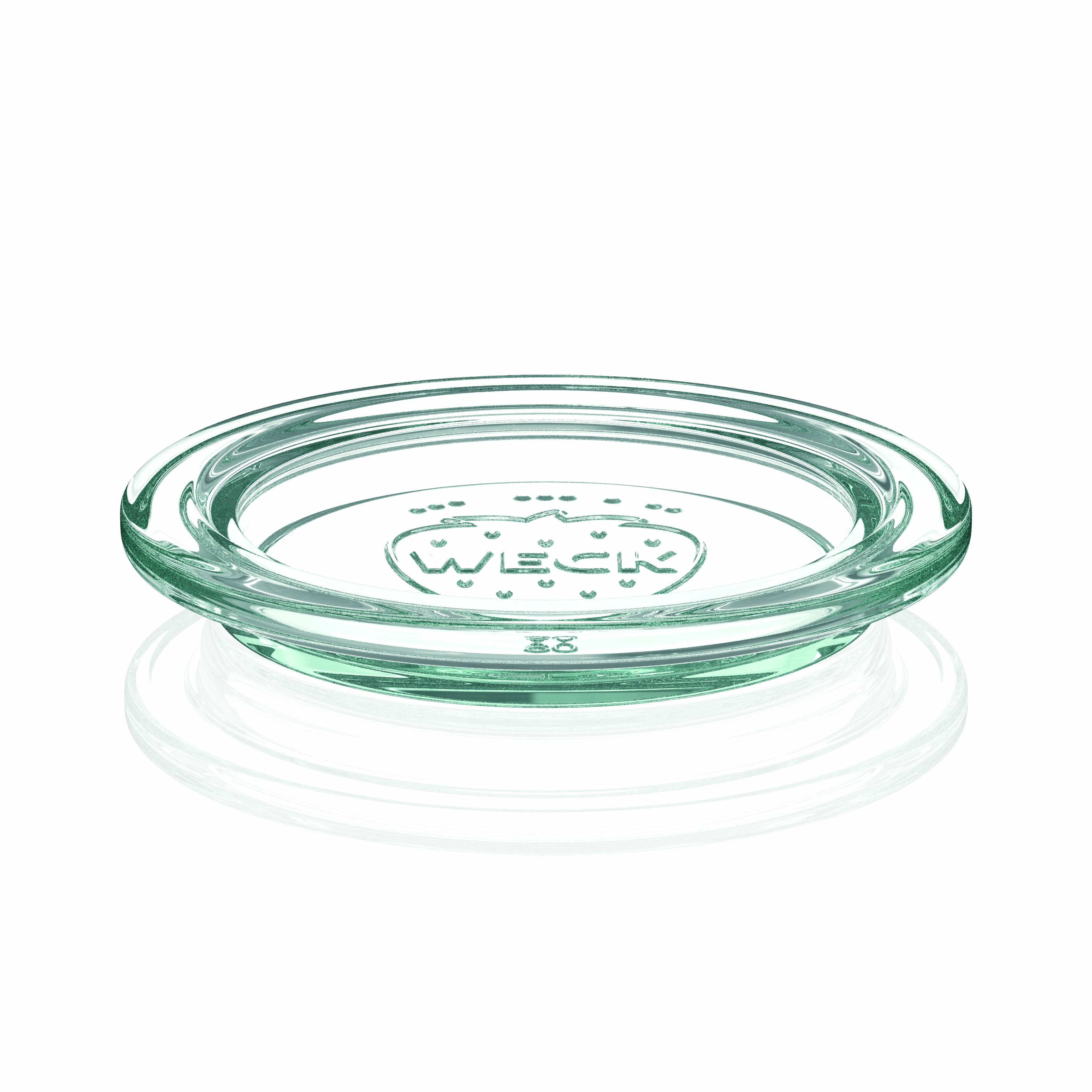 6x 370 ml WECK verre tulipe avec couvercle en verre RR 80