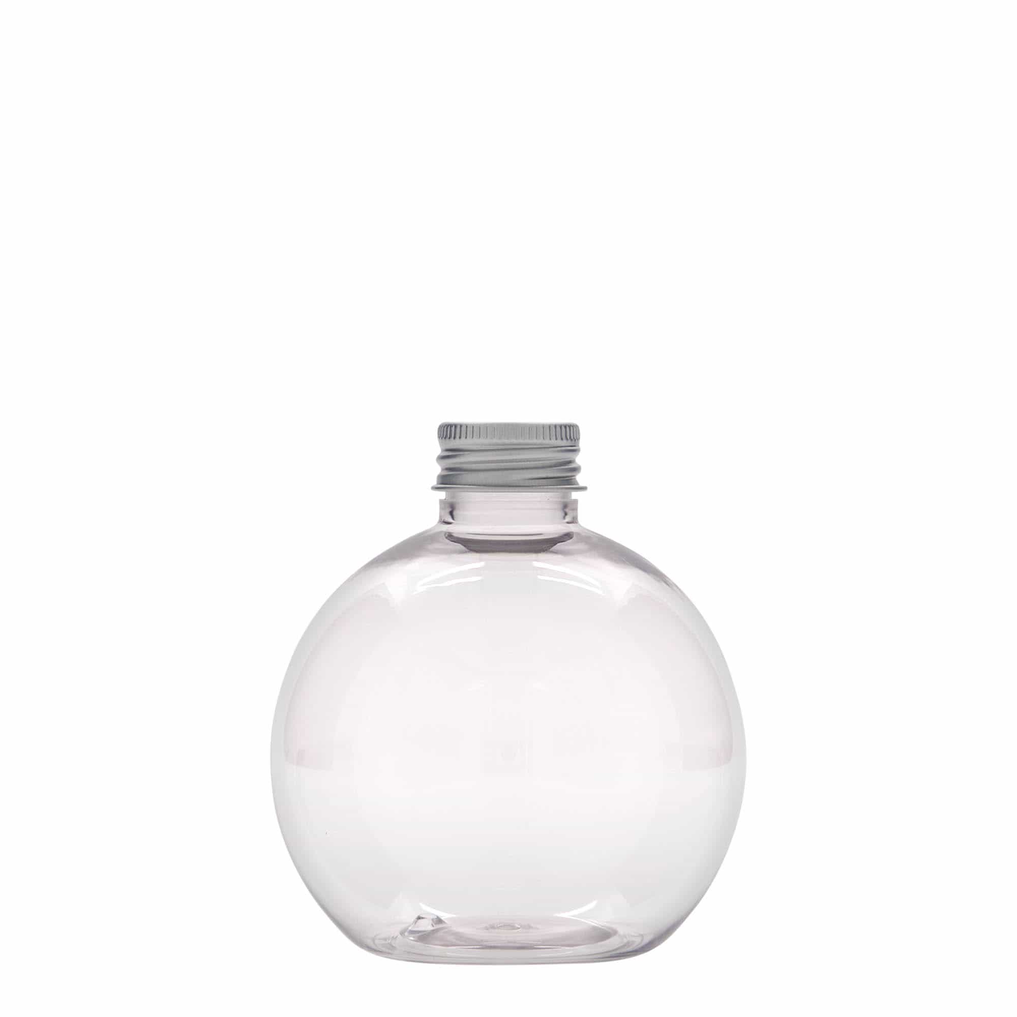Bouteille en PET 250 ml 'Perry', ronde, plastique, bouchage: GPI 24/410 Bouteille en PET 250 ml 'Perry', ronde, plastique, bouchage: GPI 24/410