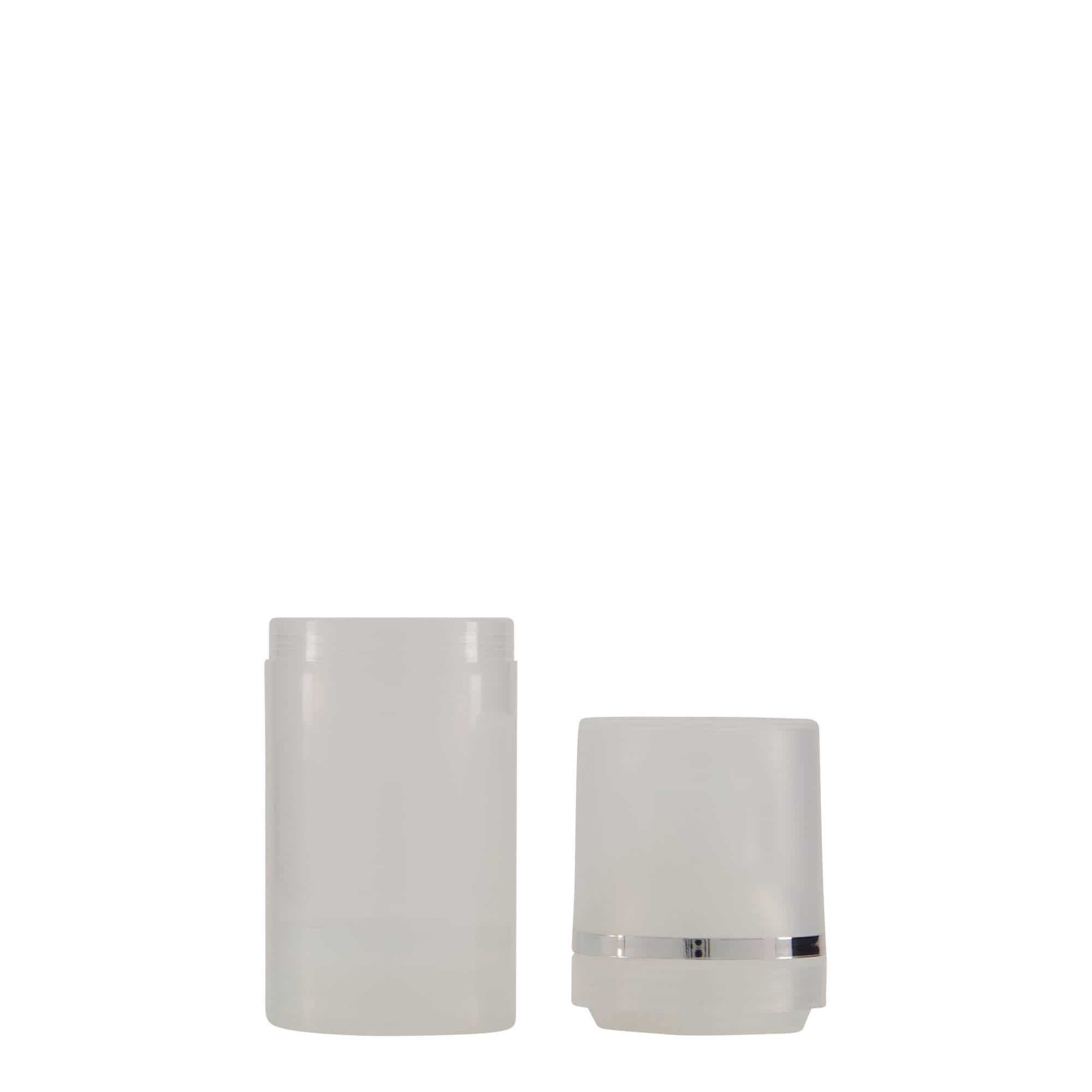Distributeur airless 30 ml 'Mezzo', plastique PP, naturel