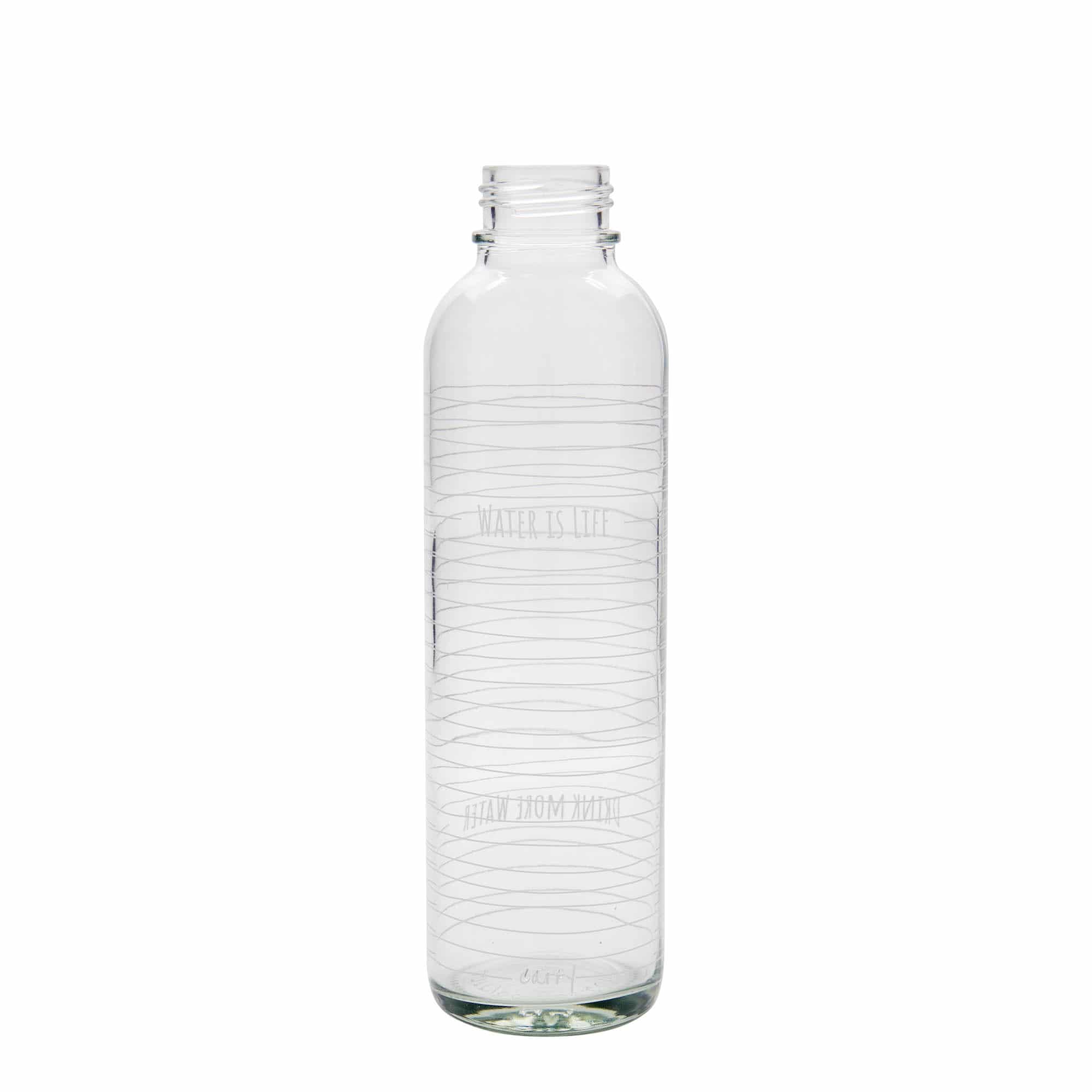 Gourde 700 ml 'CARRY Bottle', motif : Water is Life, col : bouchon à vis