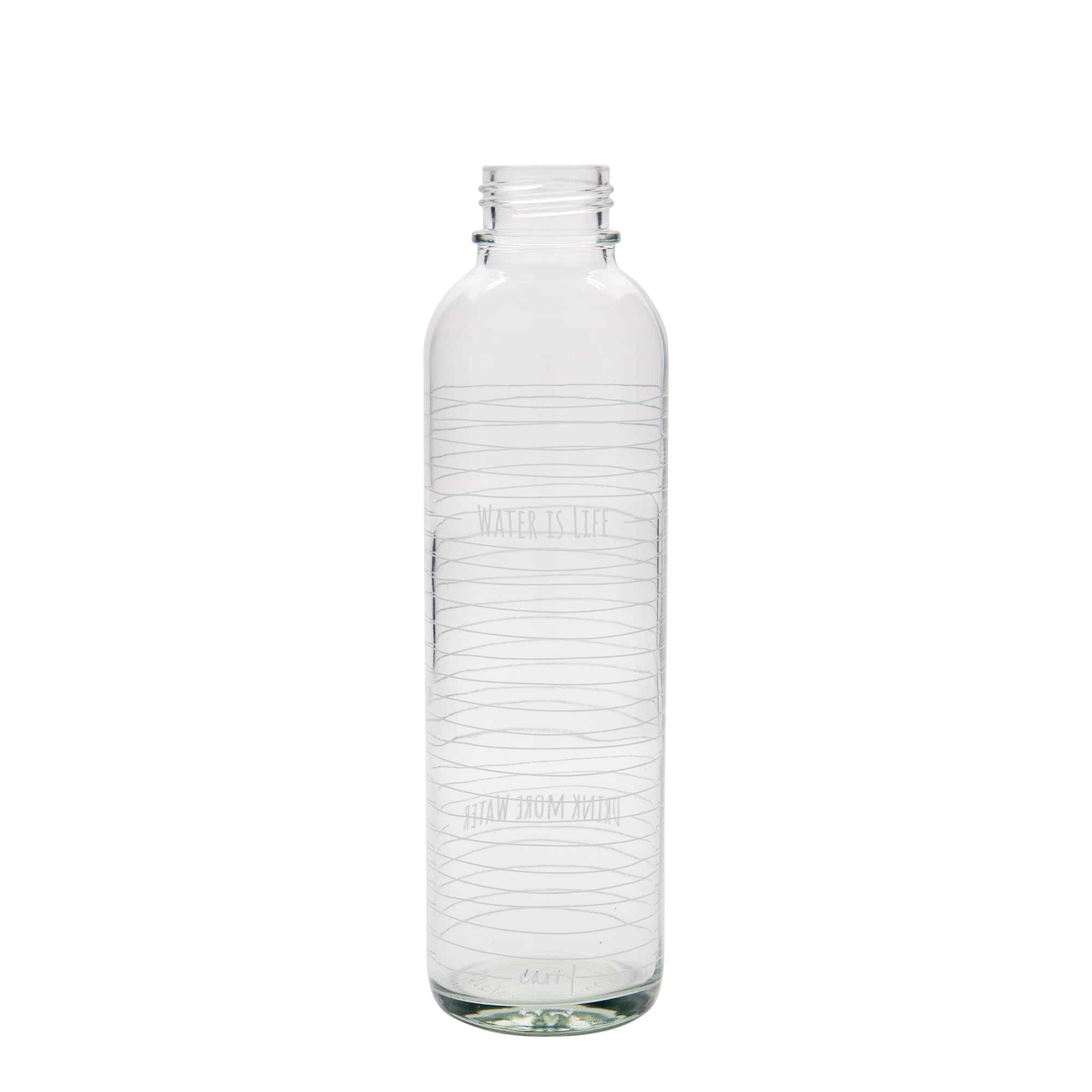 Bouteille d'eau 700 ml CARRY Bottle 'Water is Life', ouverture : bouchon à vis