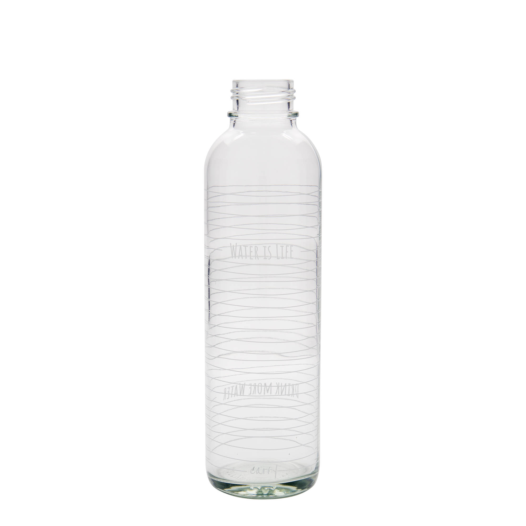 Bouteille d'eau 700 ml CARRY Bottle 'Water is Life', ouverture : bouchon à vis Bouteille d'eau 700 ml CARRY Bottle 'Water is Life', ouverture : bouchon à vis