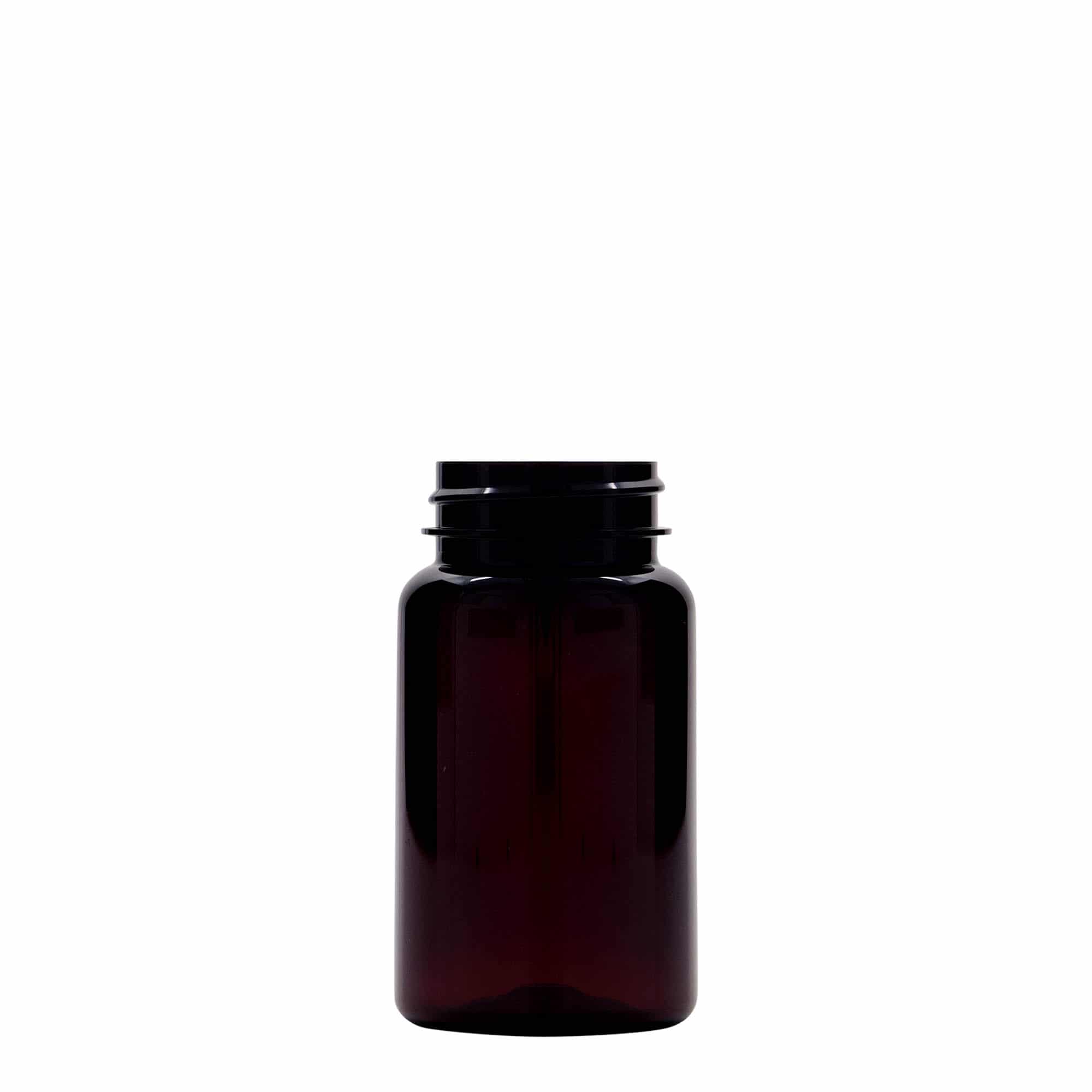 Packer en PET 100 ml, plastique, brun, bouchage: 38/400 Packer en PET 100 ml, plastique, brun, bouchage: 38/400