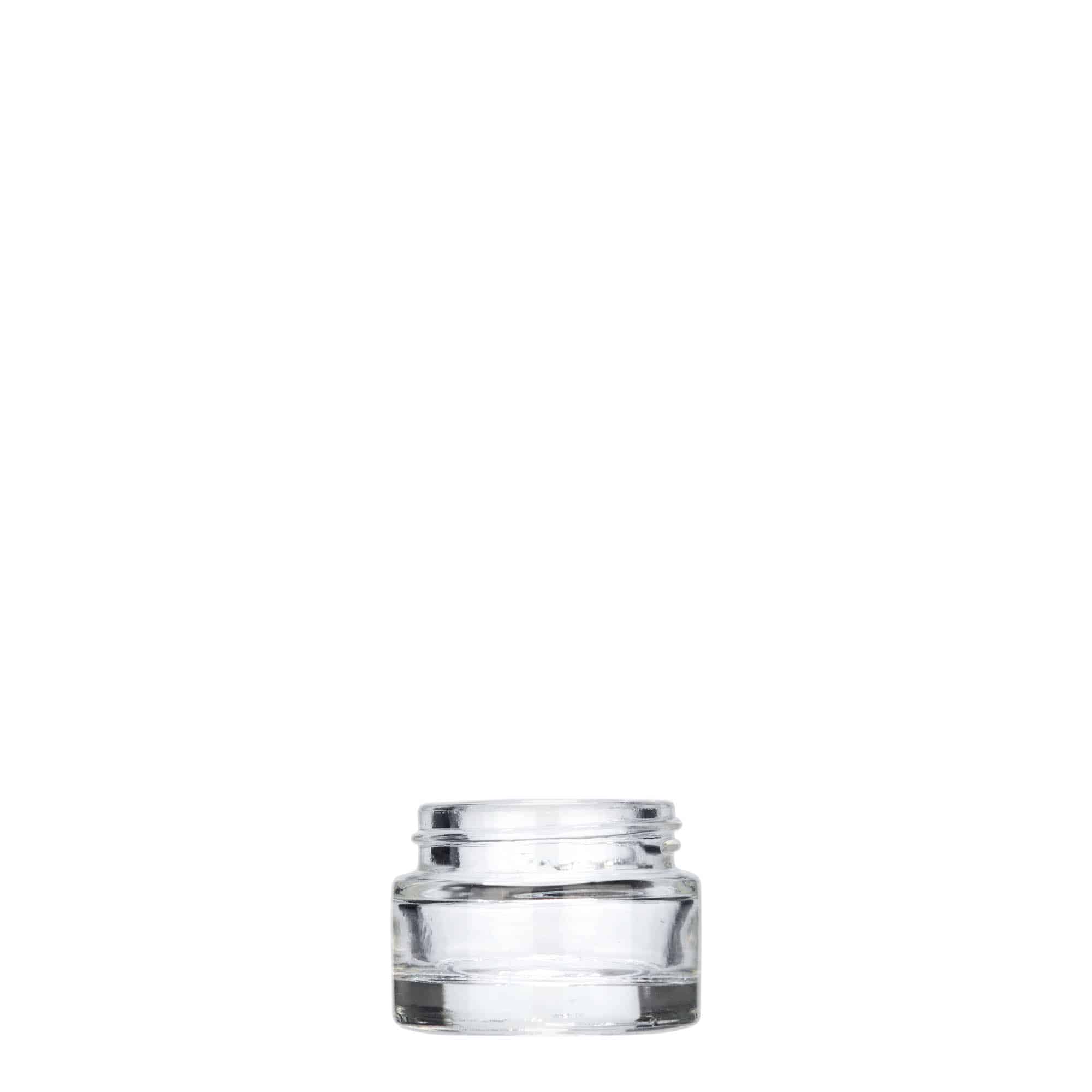 Pot 5 ml 'Beauty', verre, bouchage: Bougage à vis Pot 5 ml 'Beauty', verre, bouchage: Bougage à vis