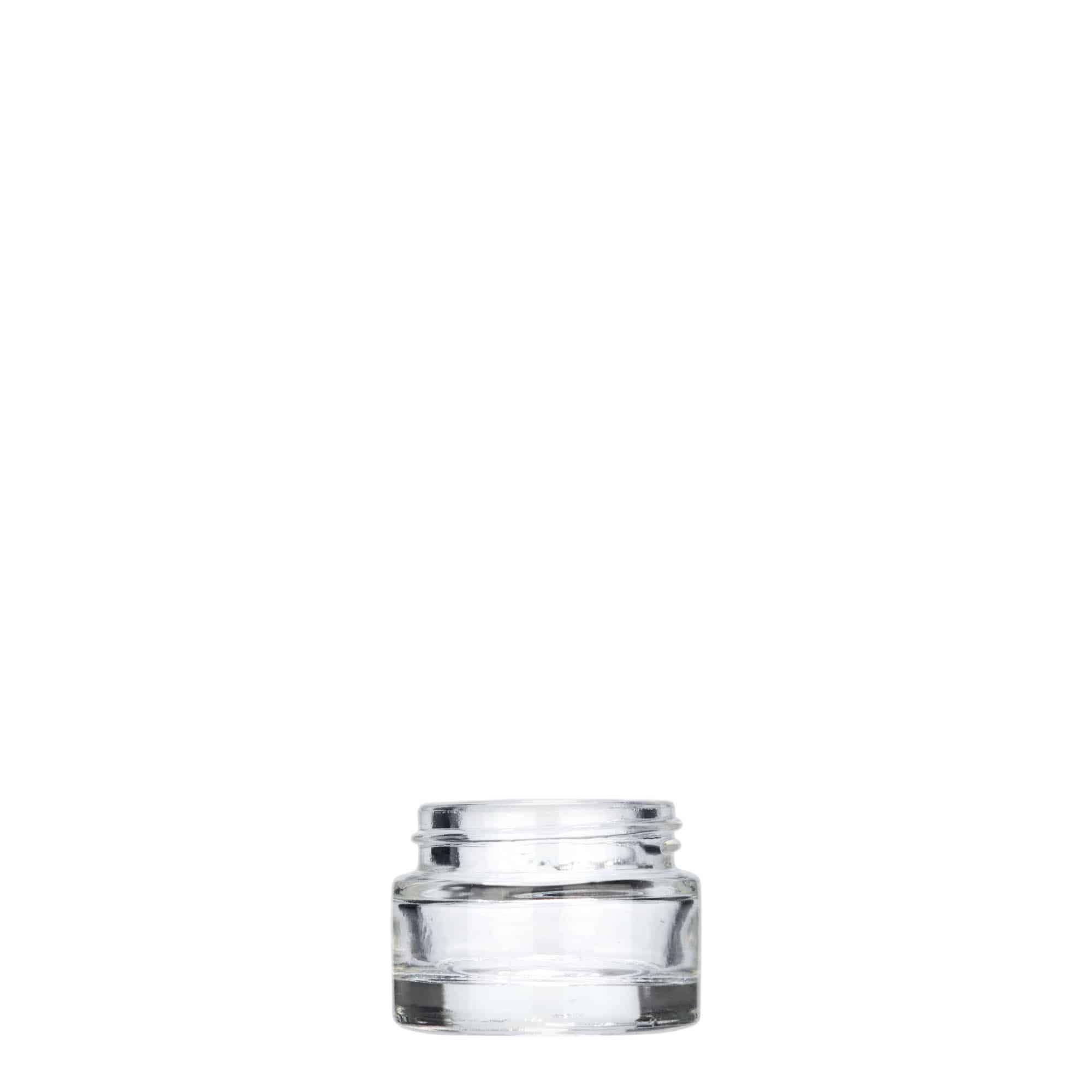Pot de 5 ml « Beauty », verre, ouverture : bouchon à vis