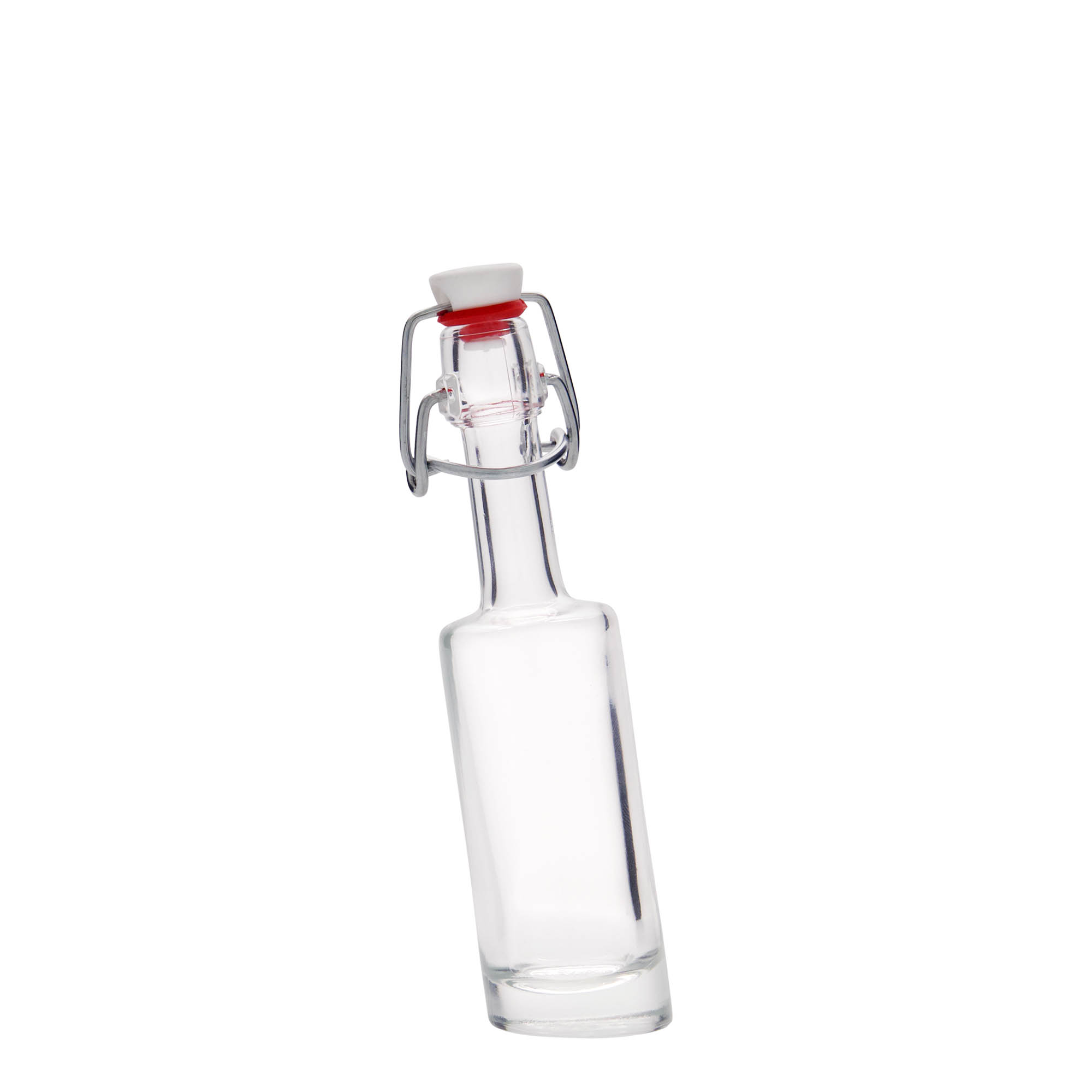 Flacon en verre de 40 ml « Bounty », ouverture : fermeture à bascule