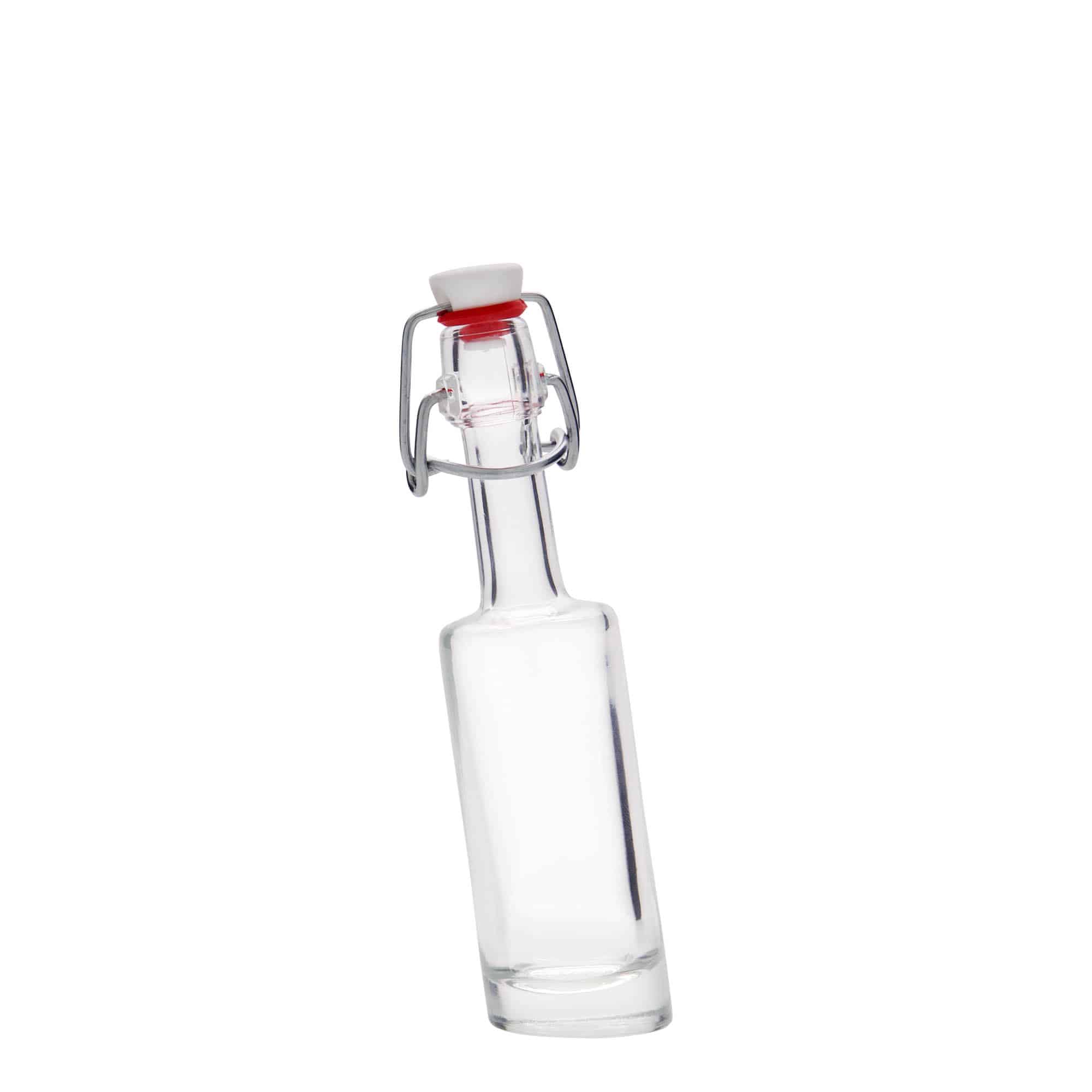 Flacon en verre de 40 ml « Bounty », ouverture : fermeture à bascule