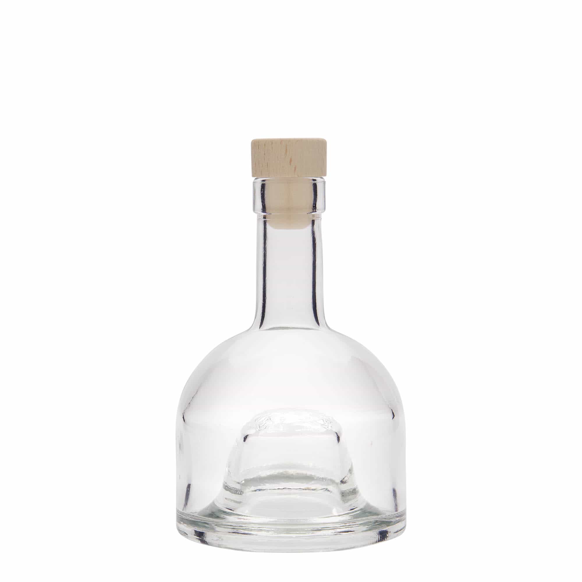 Bouteille en verre 200 ml 'Kato', ouverture : bouchon en liège
