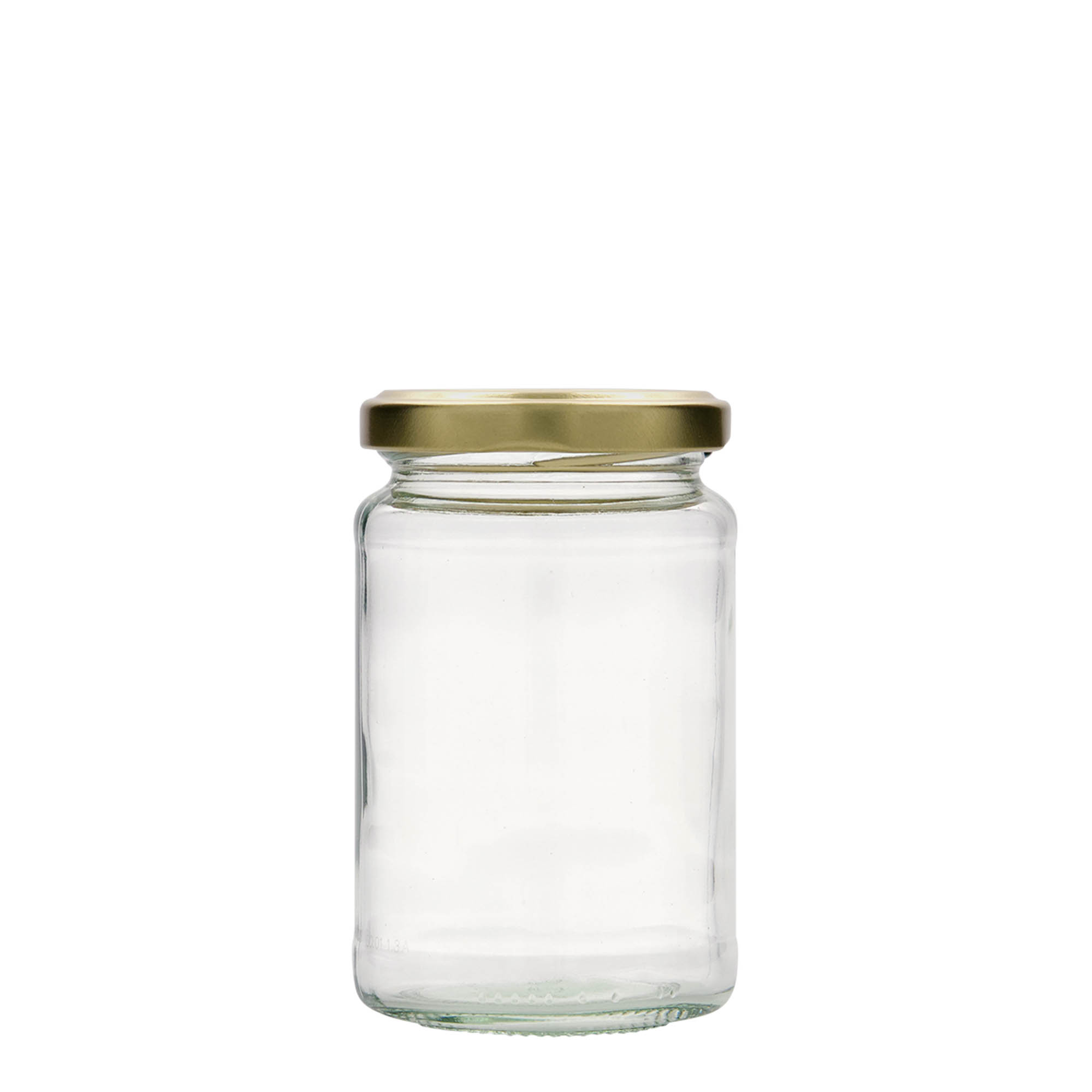 Verre rond haut de 225 ml, ouverture : Twist-Off (TO 58) Verre rond haut de 225 ml, ouverture : Twist-Off (TO 58)