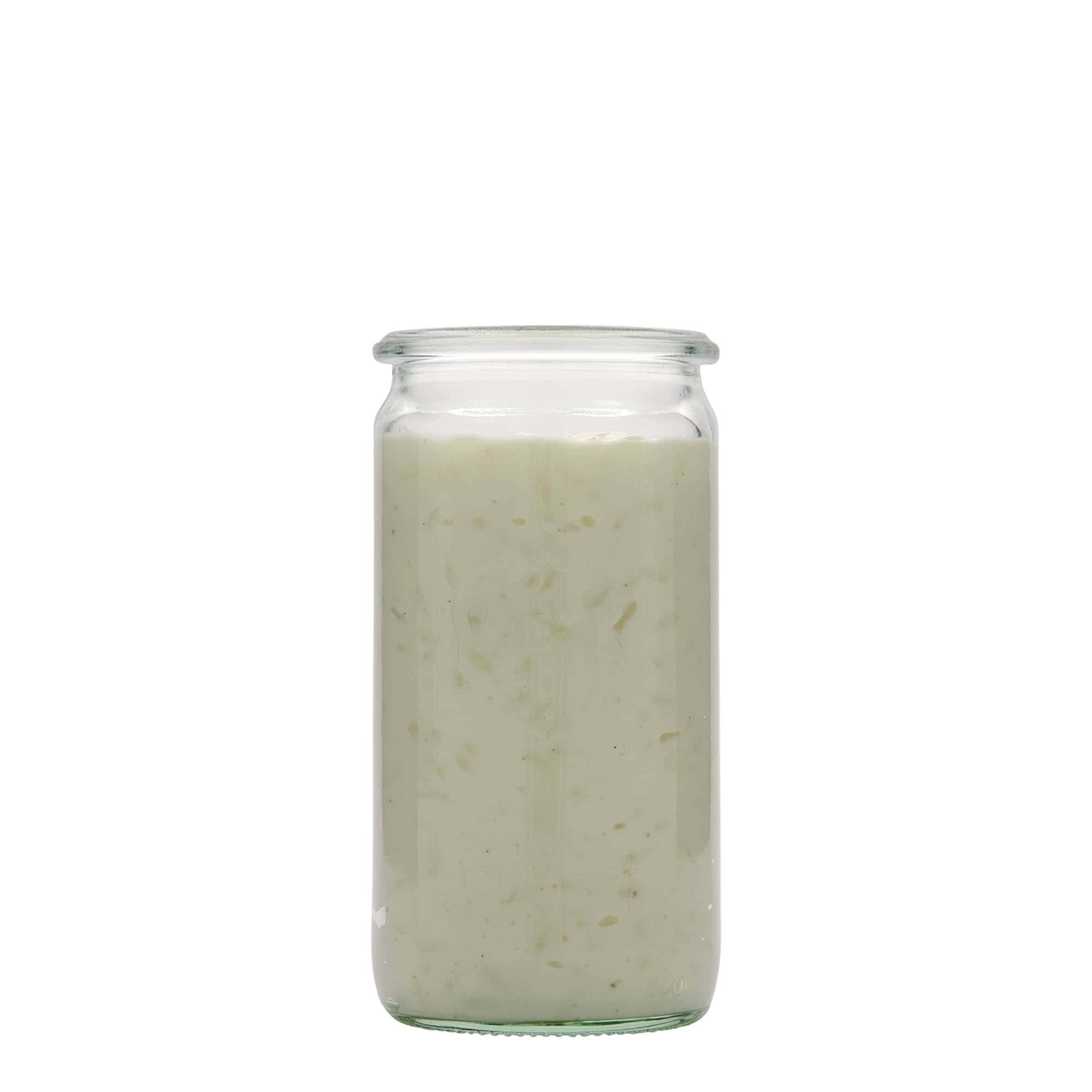 340 ml verre cylindrique WECK, ouverture : bord rond