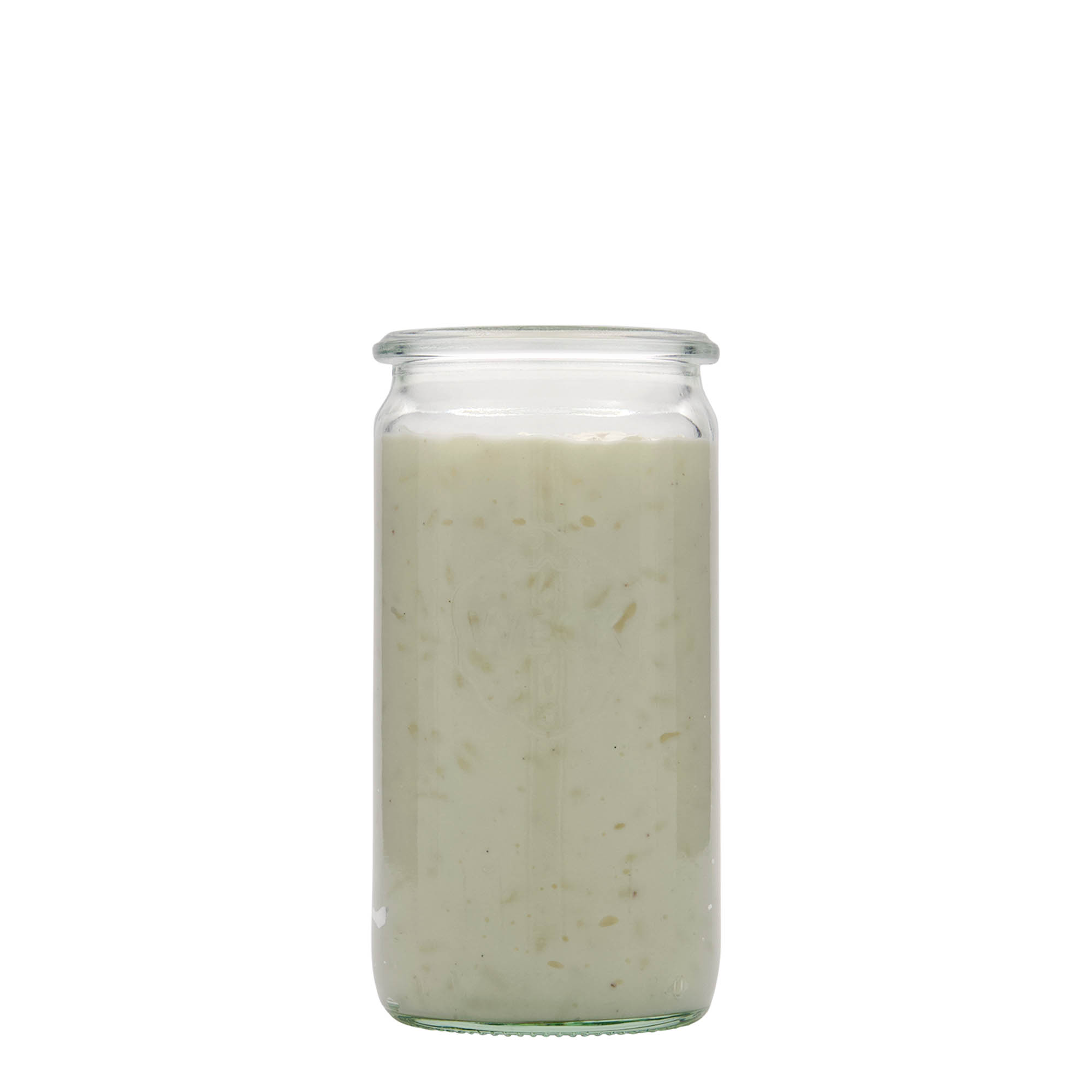 340 ml verre cylindrique WECK, ouverture : bord rond 340 ml verre cylindrique WECK, ouverture : bord rond
