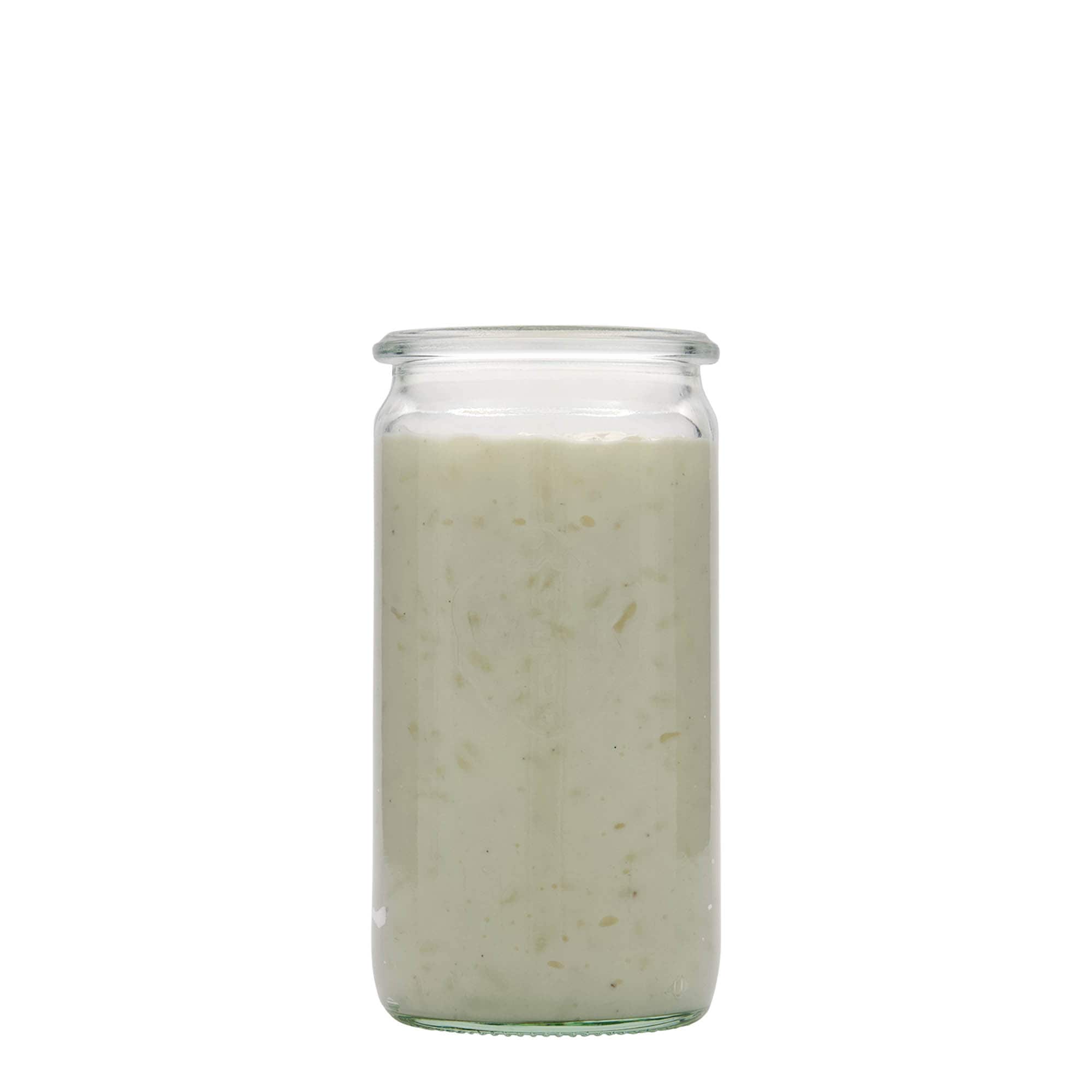 340 ml verre cylindrique WECK, ouverture : bord rond