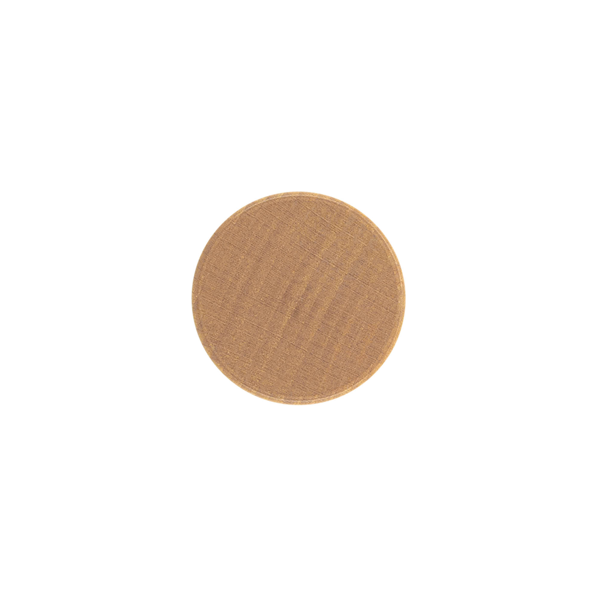 Bouchon à vis, métal-bois, couleur bois, pour embouchure : PP 28
