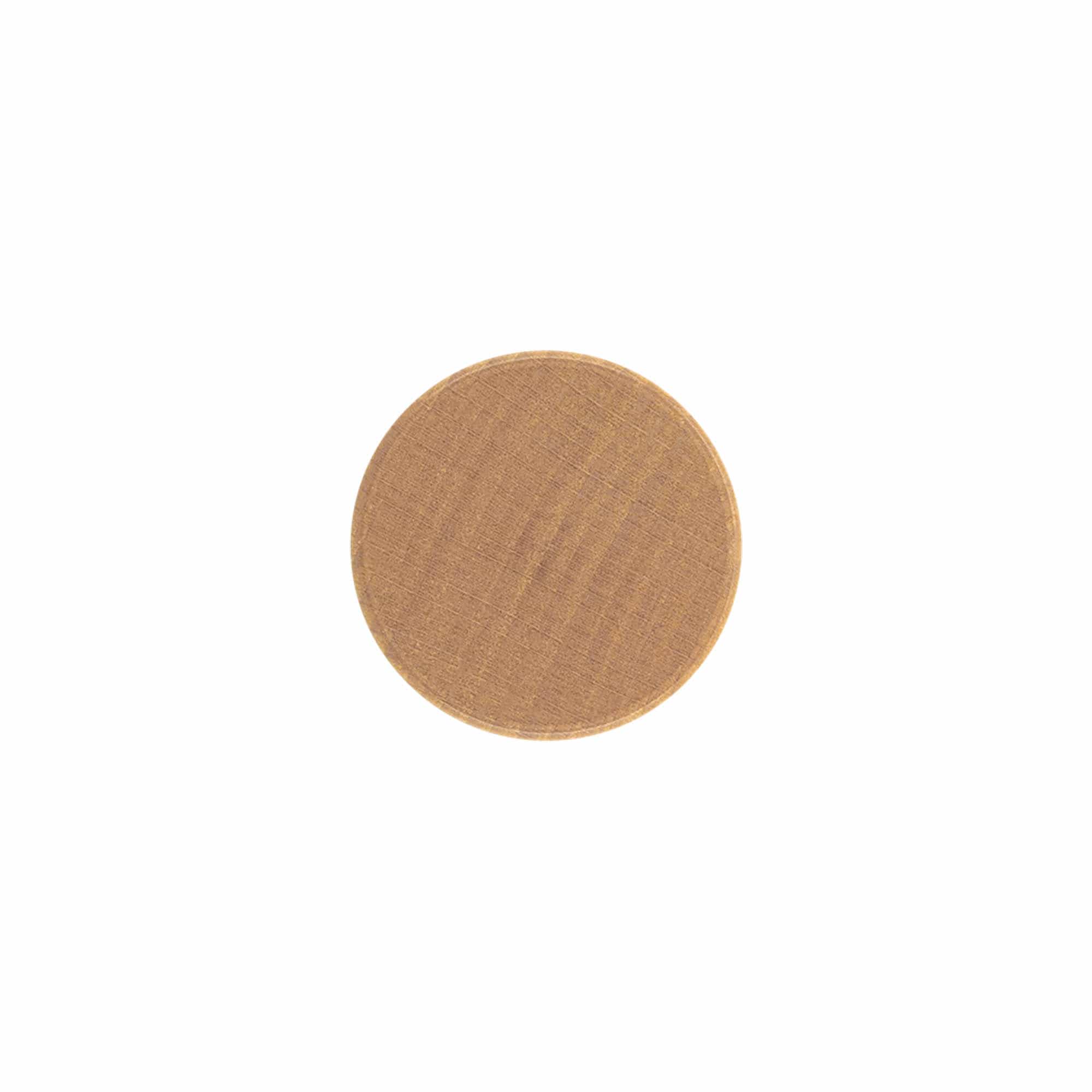 Bouchon à vis, métal-bois, couleur bois, pour embouchure : PP 28