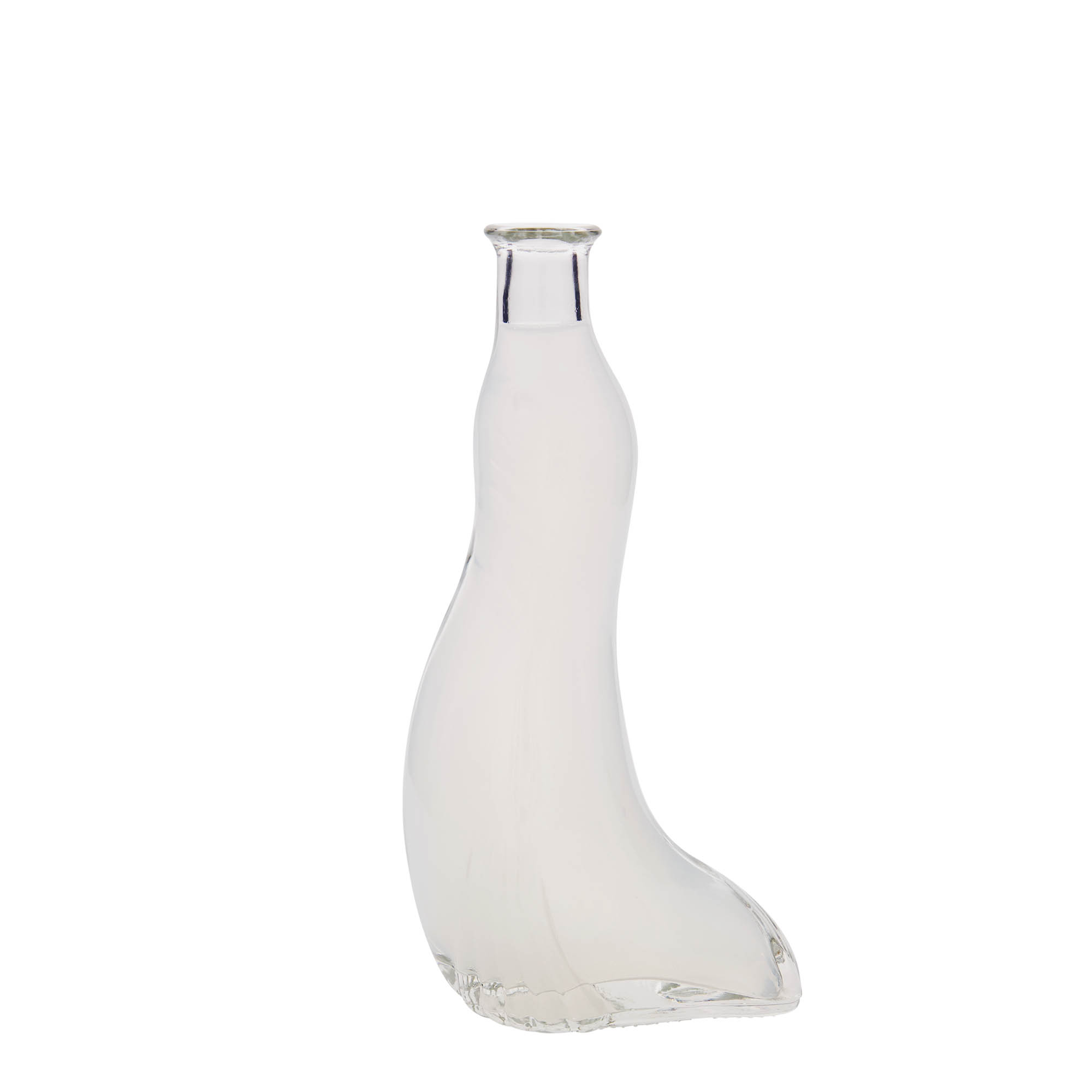 Bouteille en verre 200 ml « Phoque », ouverture : bouchon en liège