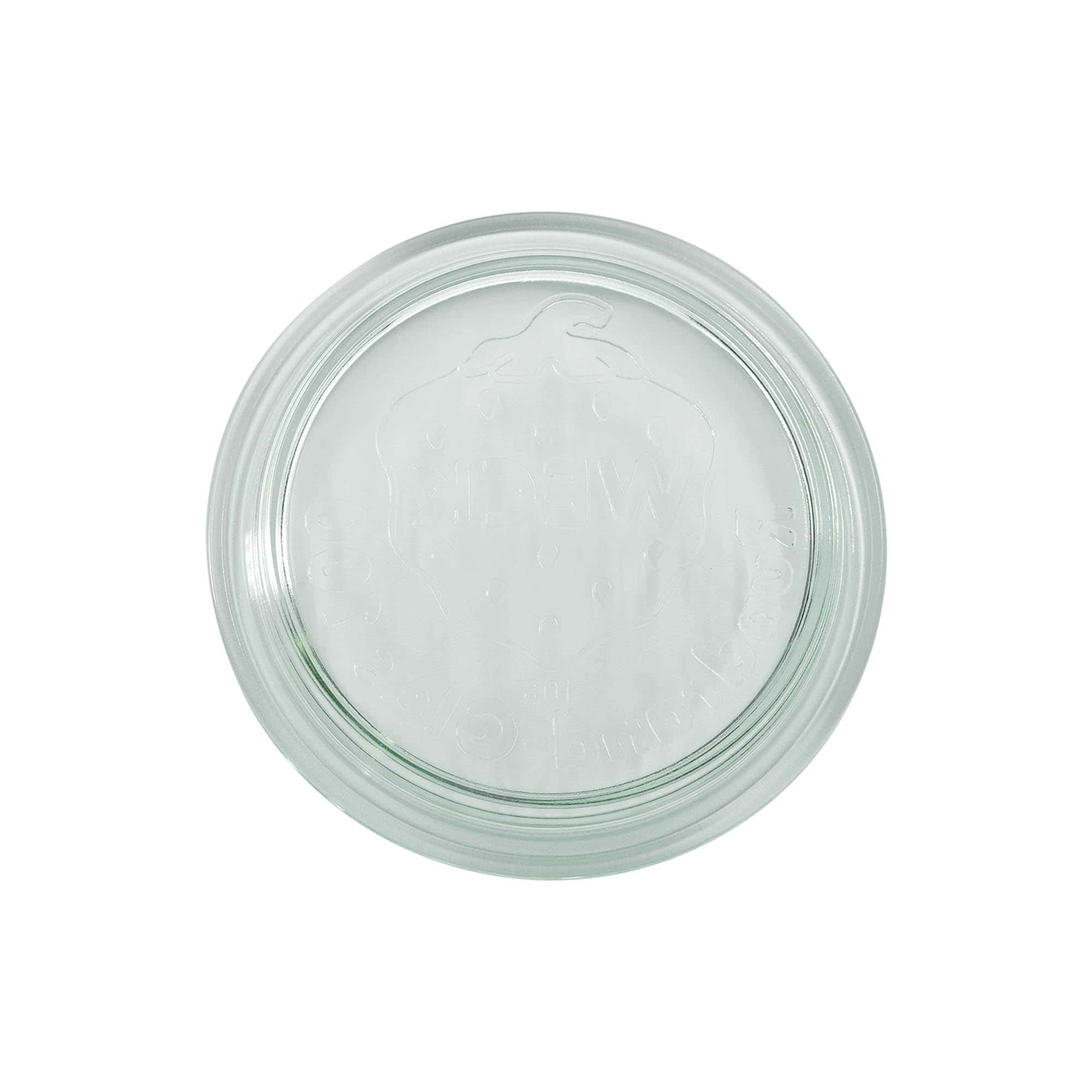 Couvercle en verre WECK à bord rond #, pour ouverture : RR100