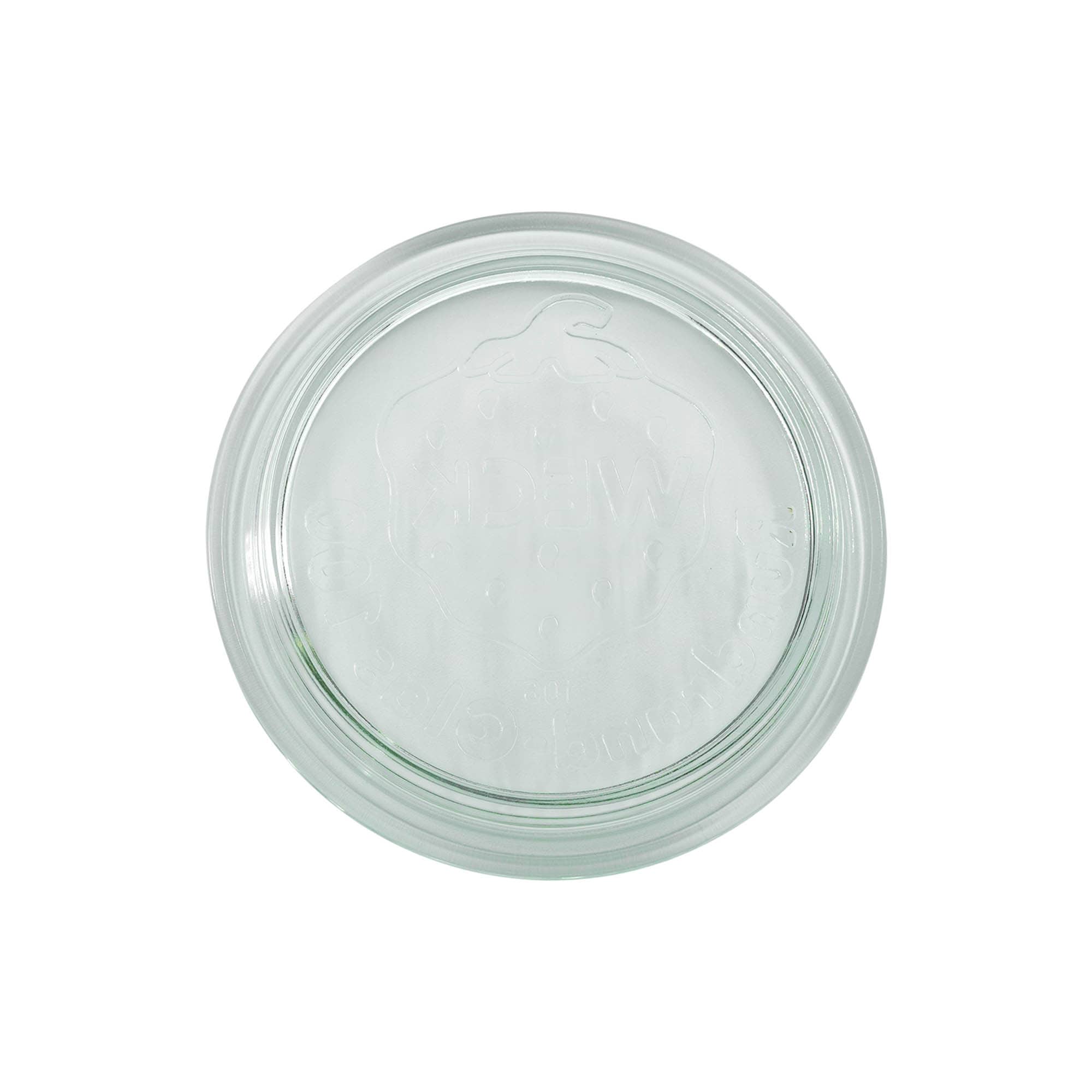 Couvercle en verre WECK à bord rond #, pour ouverture : RR100