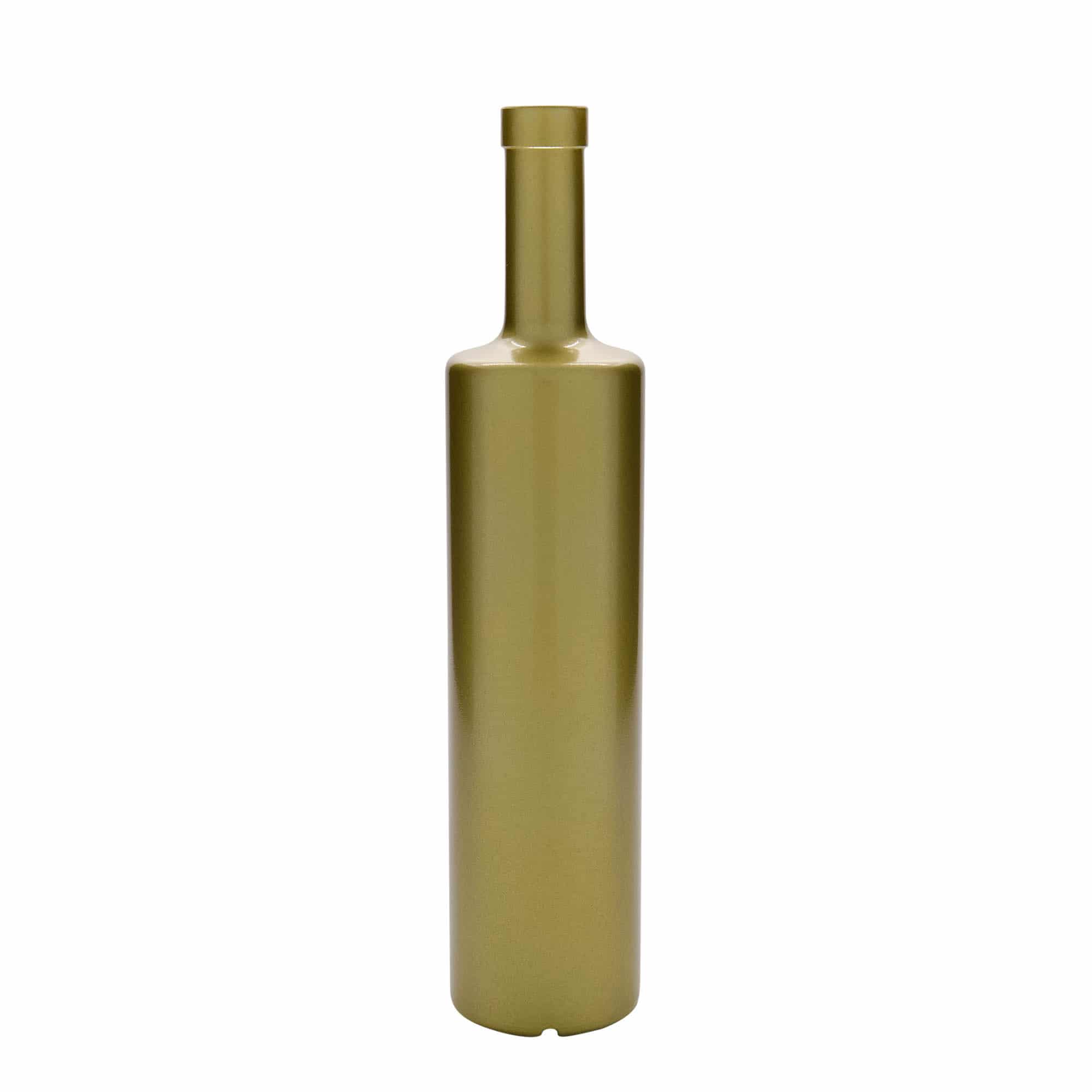 Bouteille en verre 700 ml 'Centurio', dorée, bouchage: bouchon Bouteille en verre 700 ml 'Centurio', dorée, bouchage: bouchon