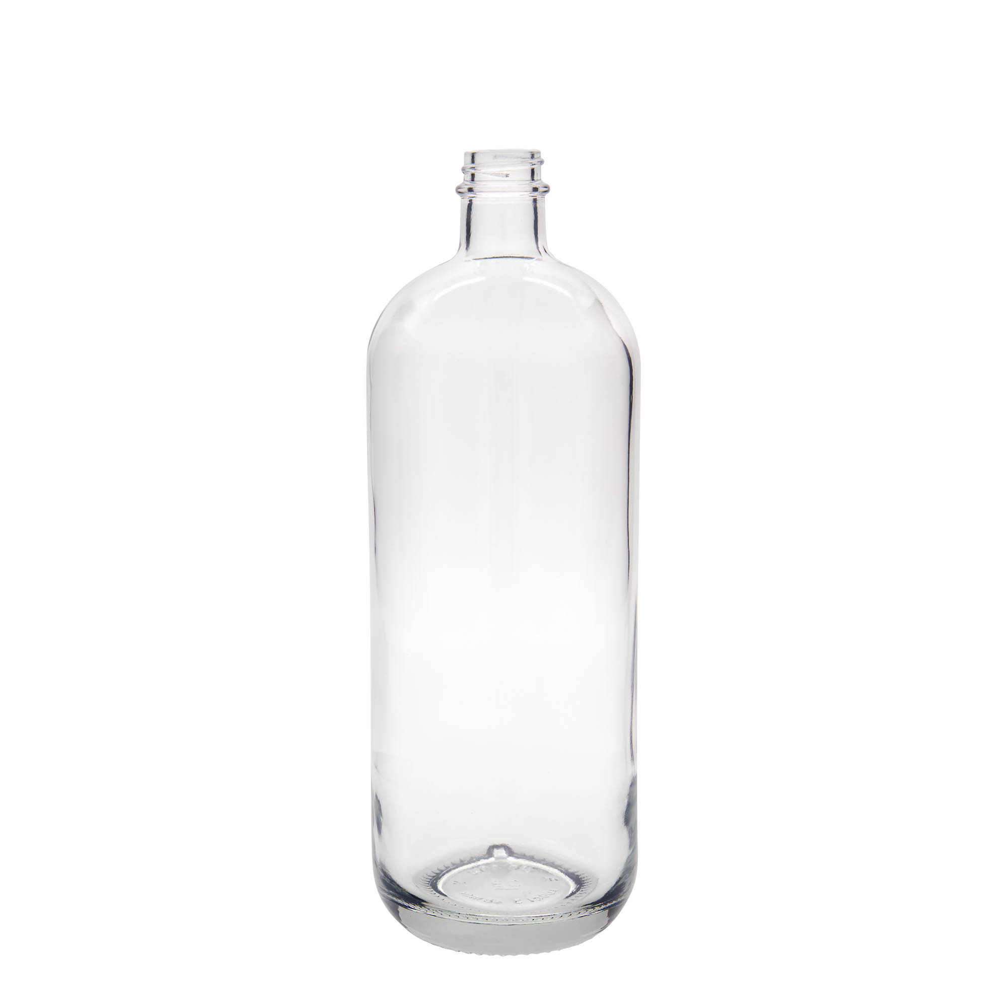 Bouteille en verre 1000 ml 'Lotto', ouverture : GPI 28 Bouteille en verre 1000 ml 'Lotto', ouverture : GPI 28