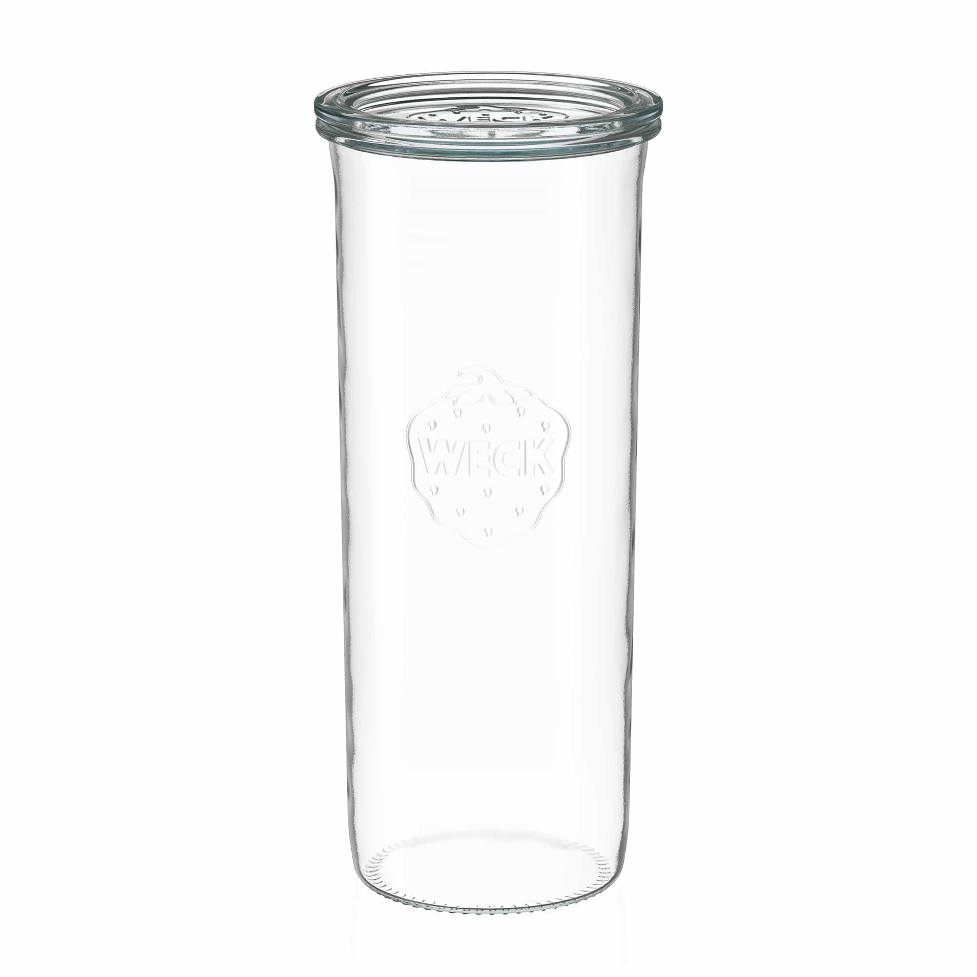 6x 1500ml bocal WECK à renversement avec couvercle en verre RR 100