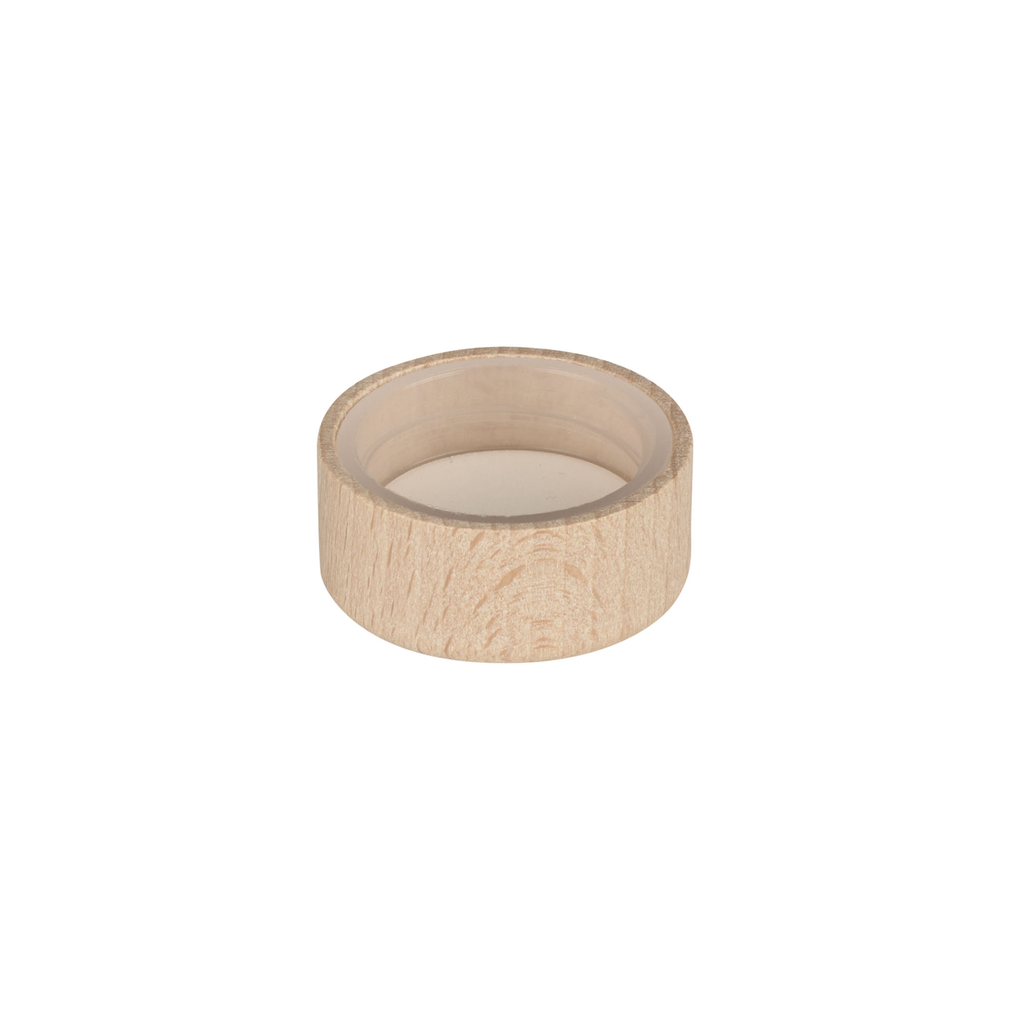 Bouchon à vis, bois, beige, pour ouverture : GPI 28/400