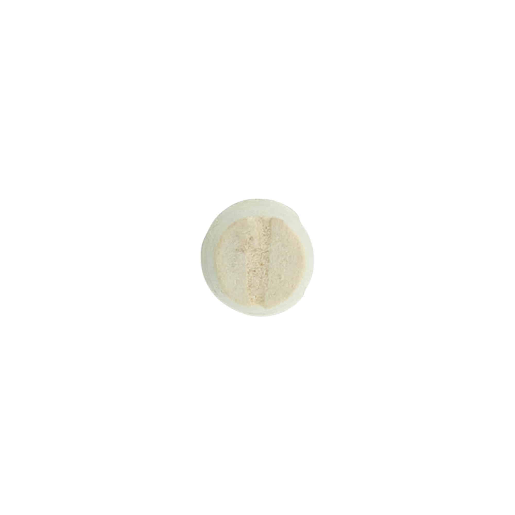 Bouchon conique 9-12 x 22, liège naturel, blanchi, pour embouchure : liège Bouchon conique 9-12 x 22, liège naturel, blanchi, pour embouchure : liège
