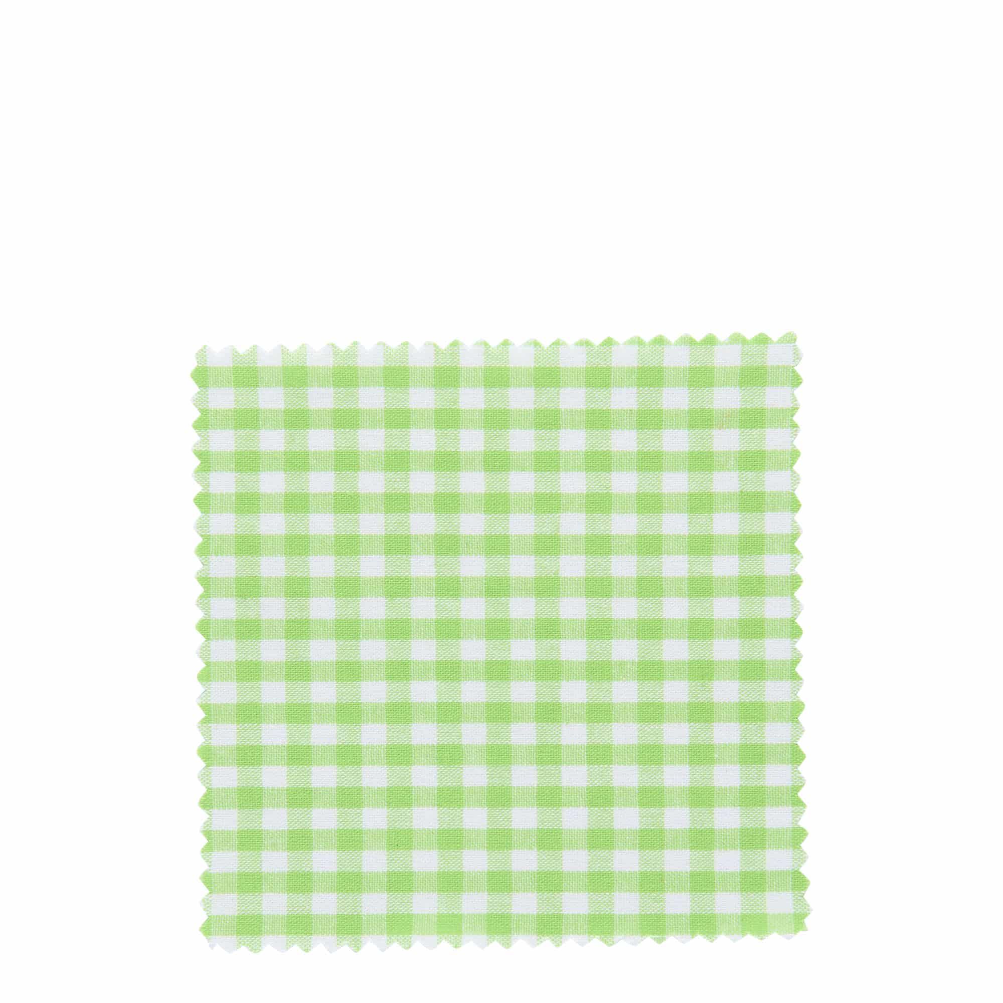 Napperon à carreaux 12x12, carré, tissu, vert tilleul, bouchage: TO38-TO53