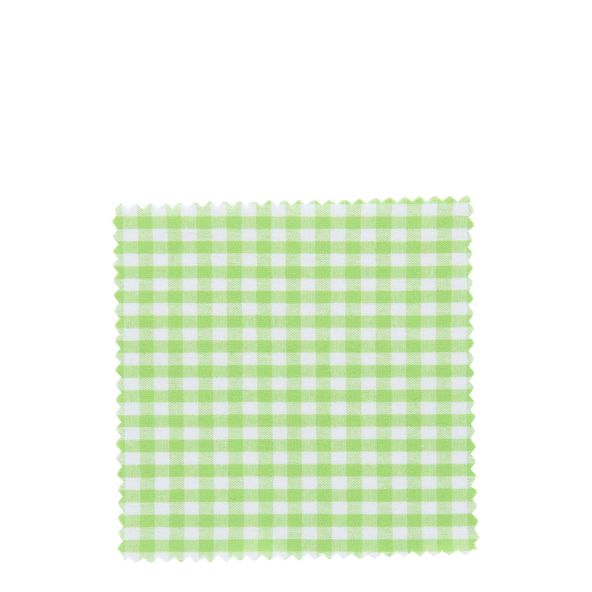 Carré de tissu à carreaux 12x12, textile, vert tilleul, ouverture : TO38-TO53