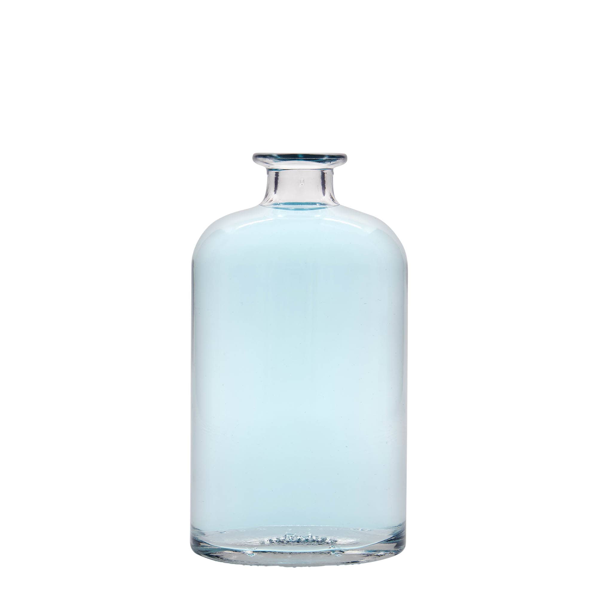 Bouteille en verre 500 ml « Dundee », ovale, ouverture : bouchon en liège