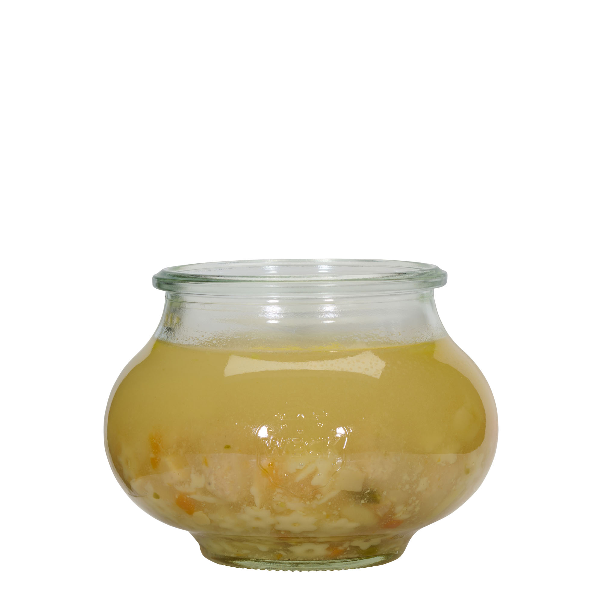 Bocal décoratif WECK 560 ml, bouchage: bords arrondis