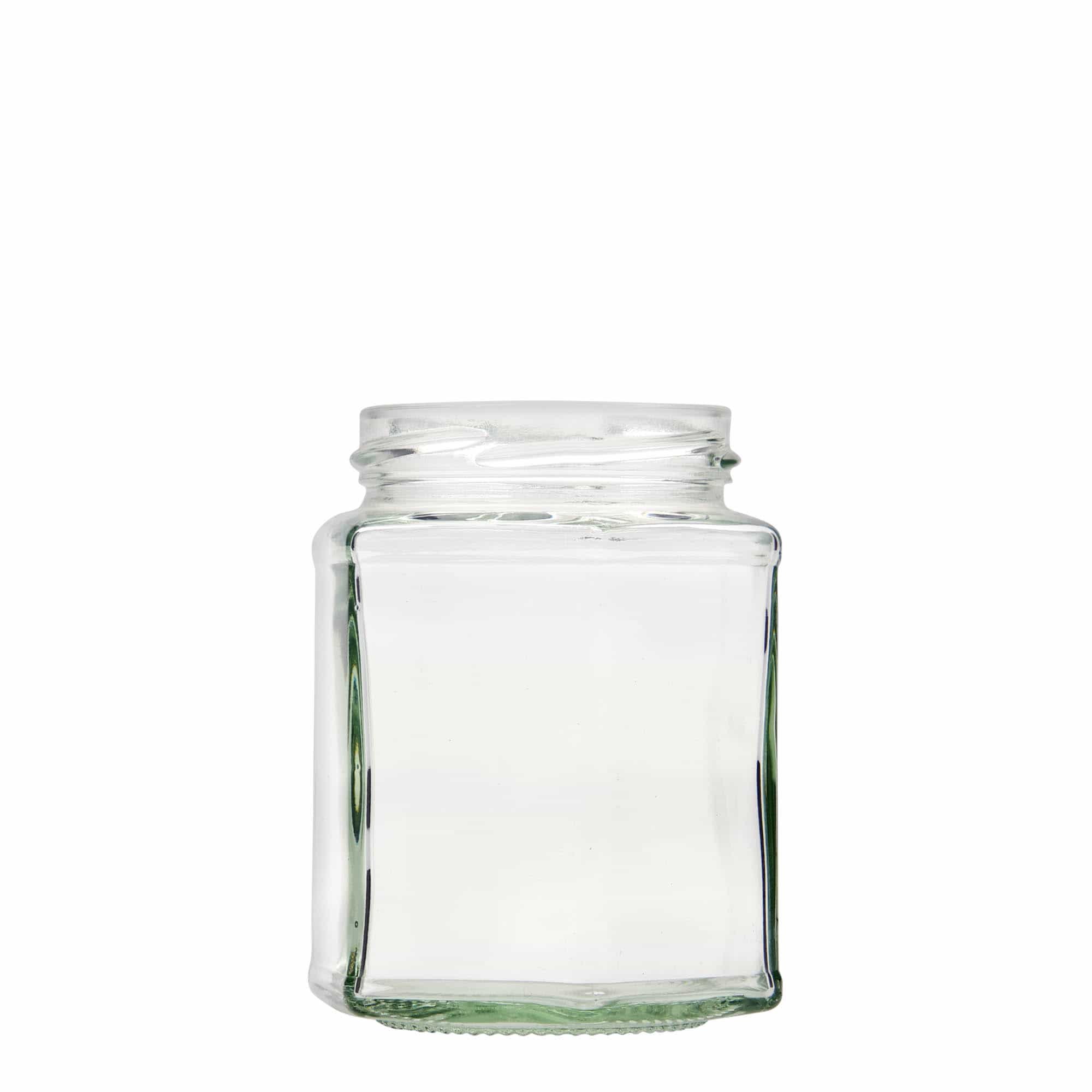 Bocal hexagonal 324 ml, bouchage: Twist-Off (TO 66)