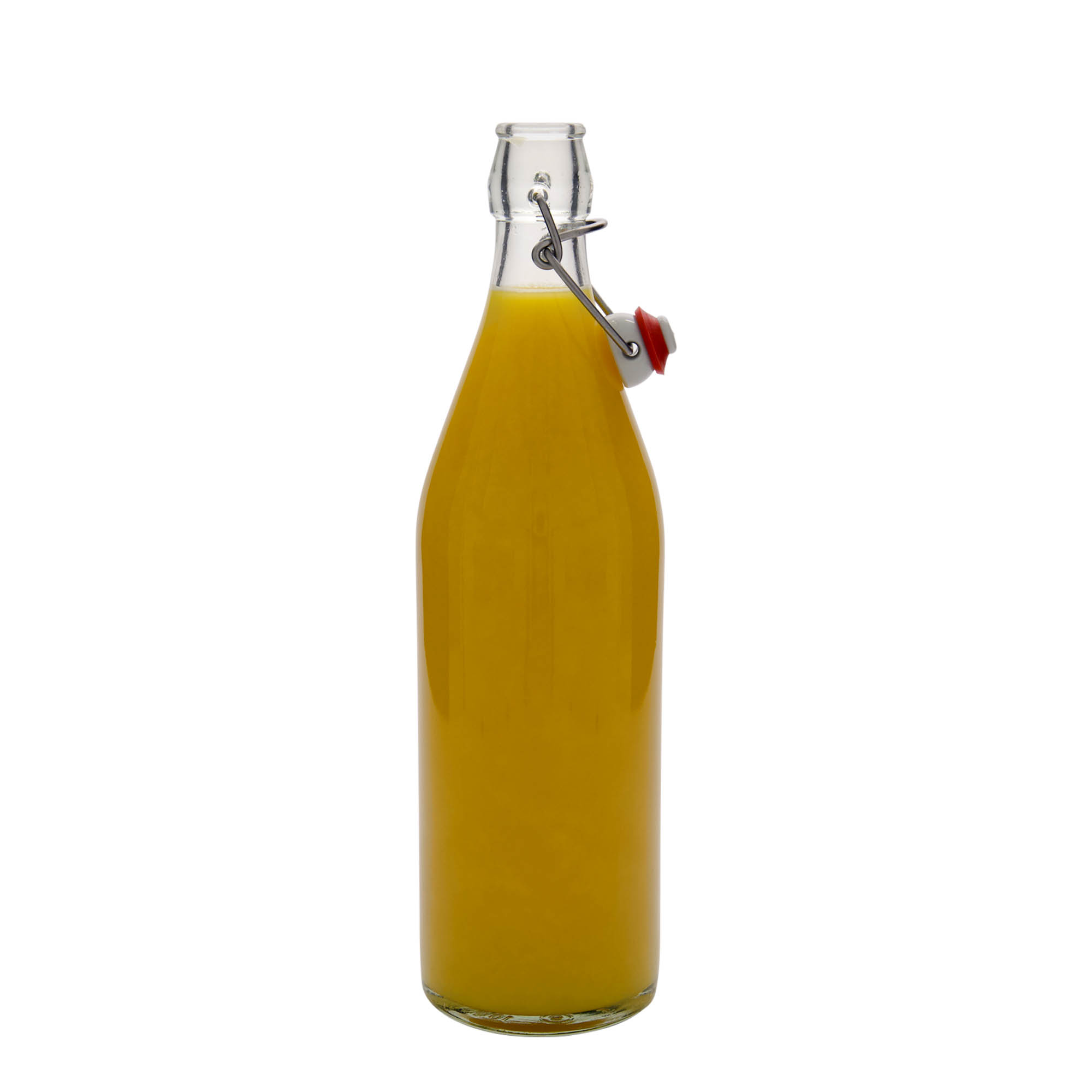 Bouteille en verre 1 000 ml « Giara », ouverture : fermeture à bascule