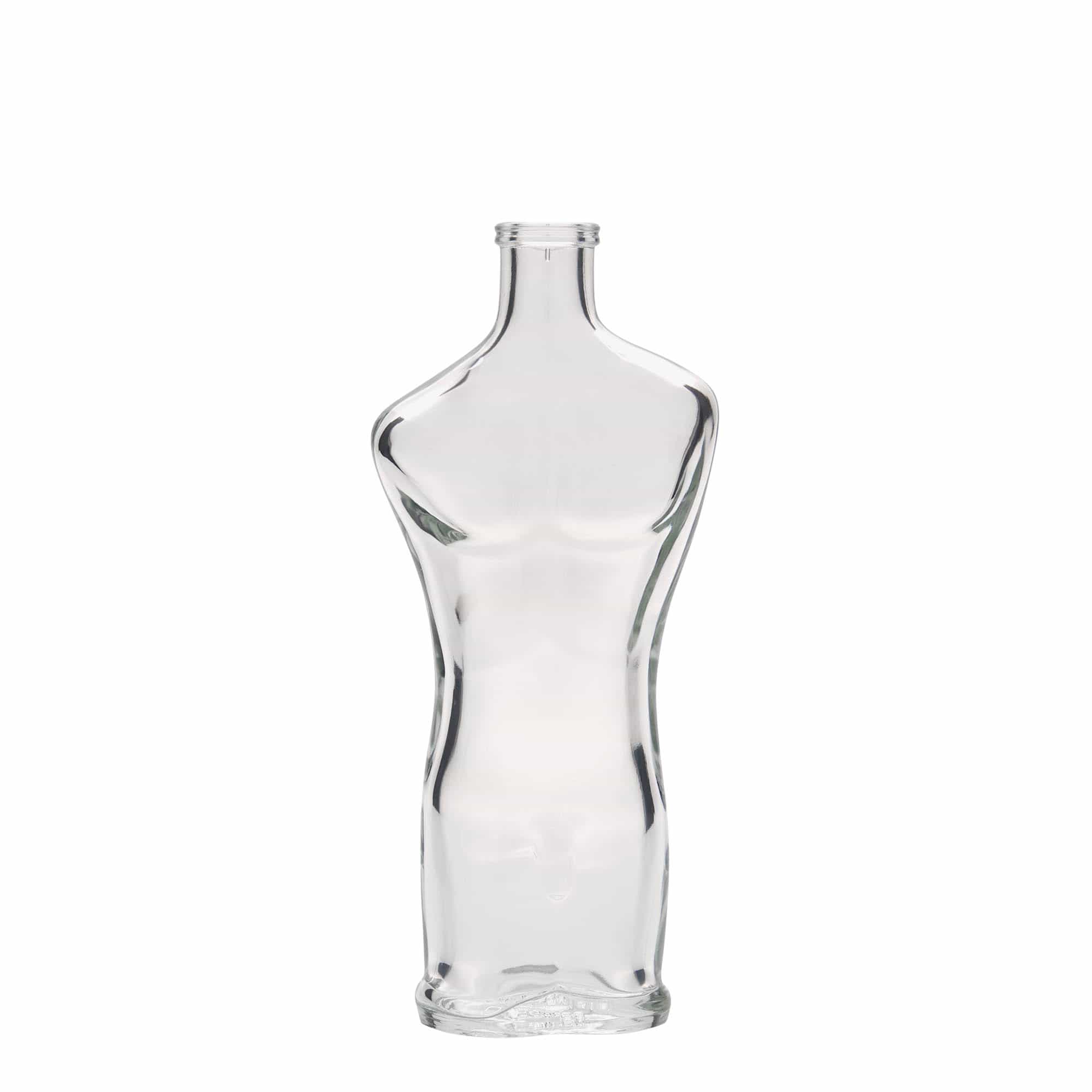 Flacon en verre 200 ml « Adam », ouverture : liège