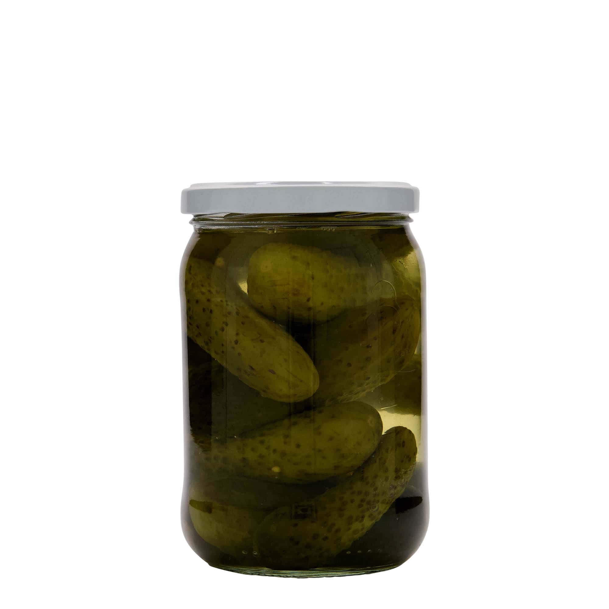 Bocal en verre de 630 ml, ouverture : Twist-Off (TO 82)