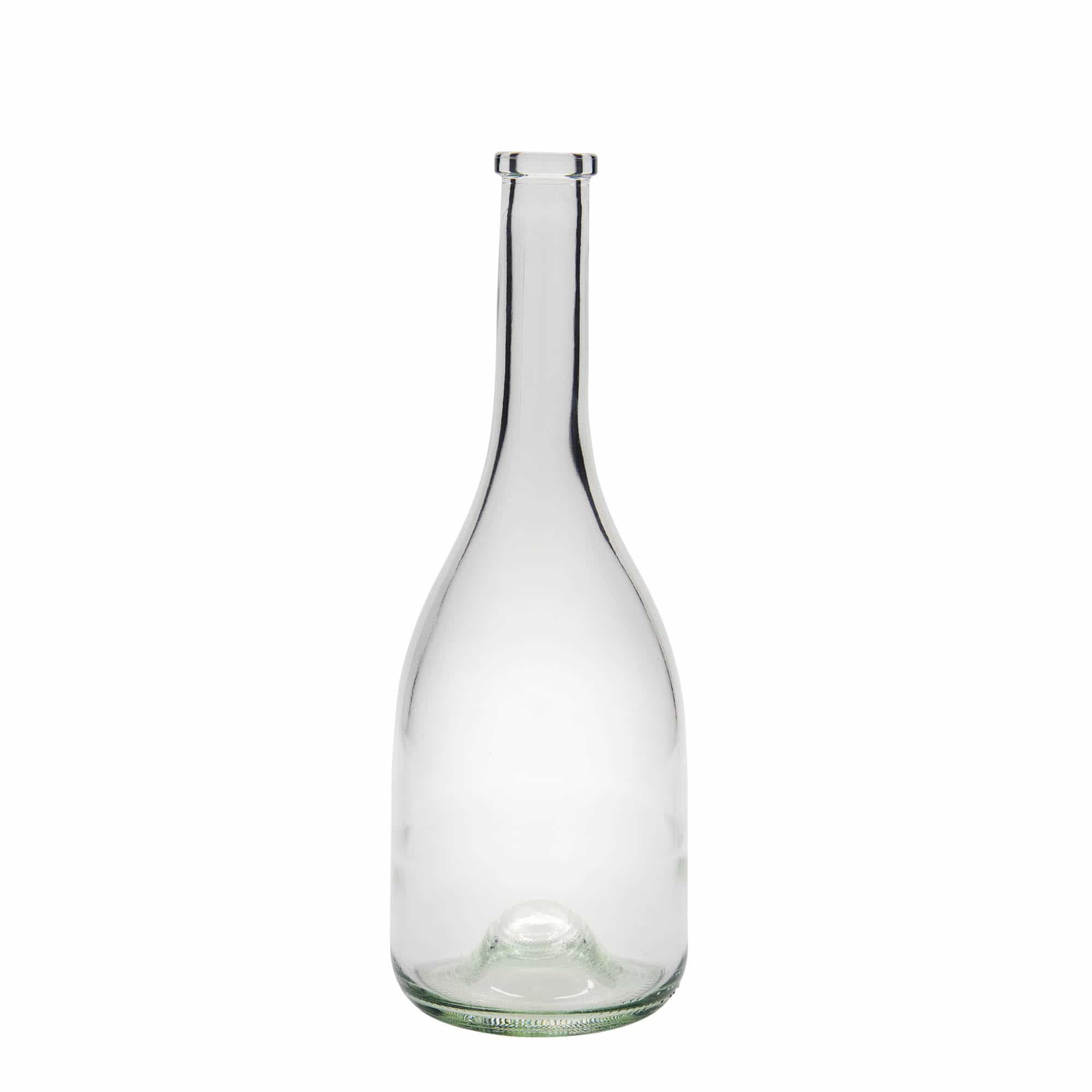 Bouteille en verre 750 ml « Rustica », ouverture : bouchon en liège