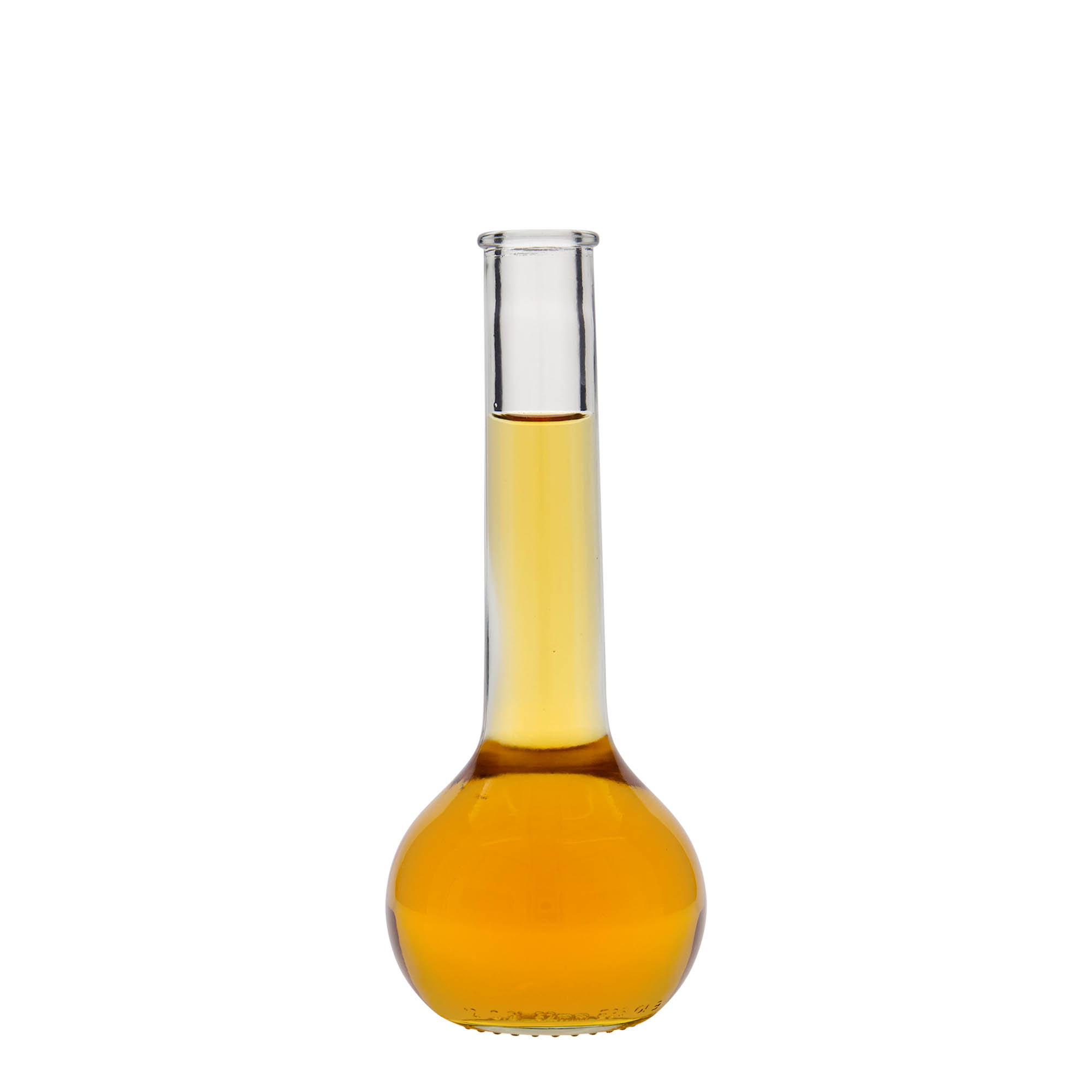 Flacon en verre 200 ml « Tulipano », ouverture : bouchon en liège Flacon en verre 200 ml « Tulipano », ouverture : bouchon en liège